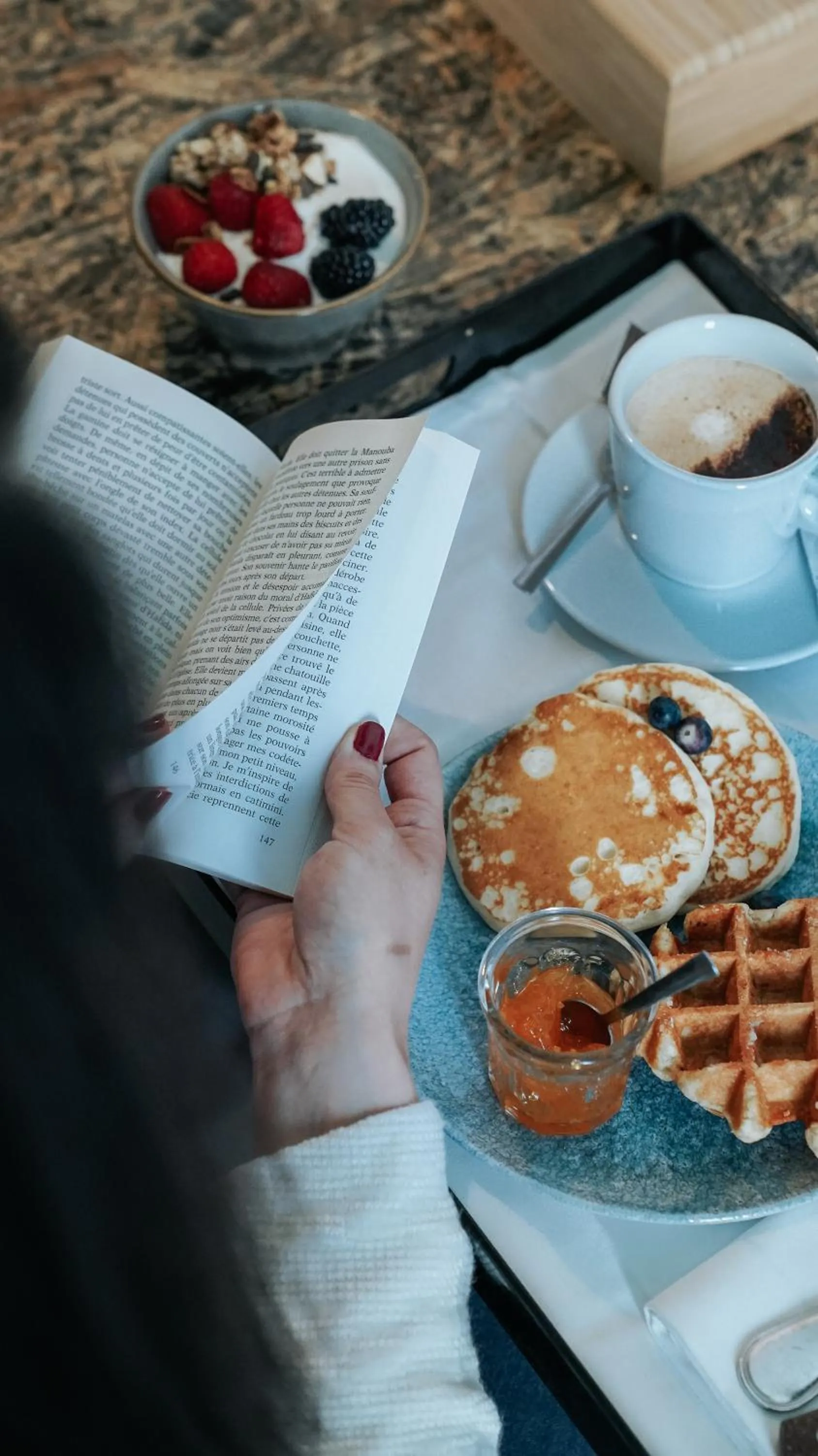 Breakfast in PoMo Hôtel & Restaurant