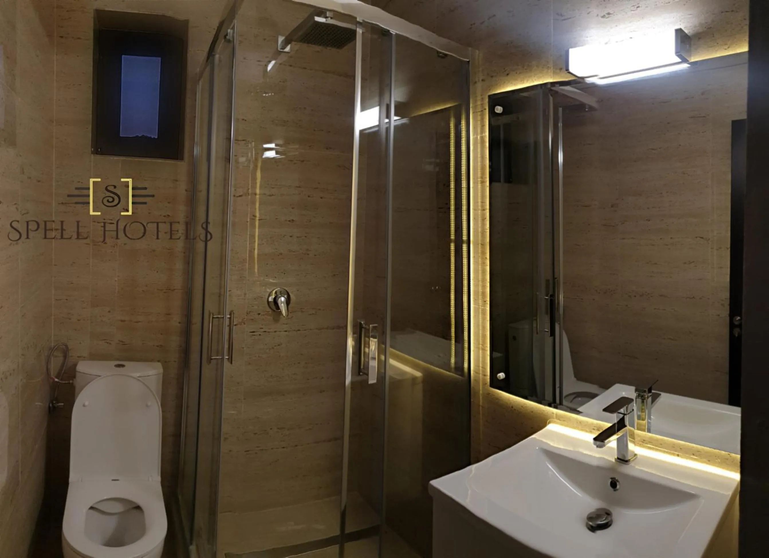 Bathroom in Spell Hotels