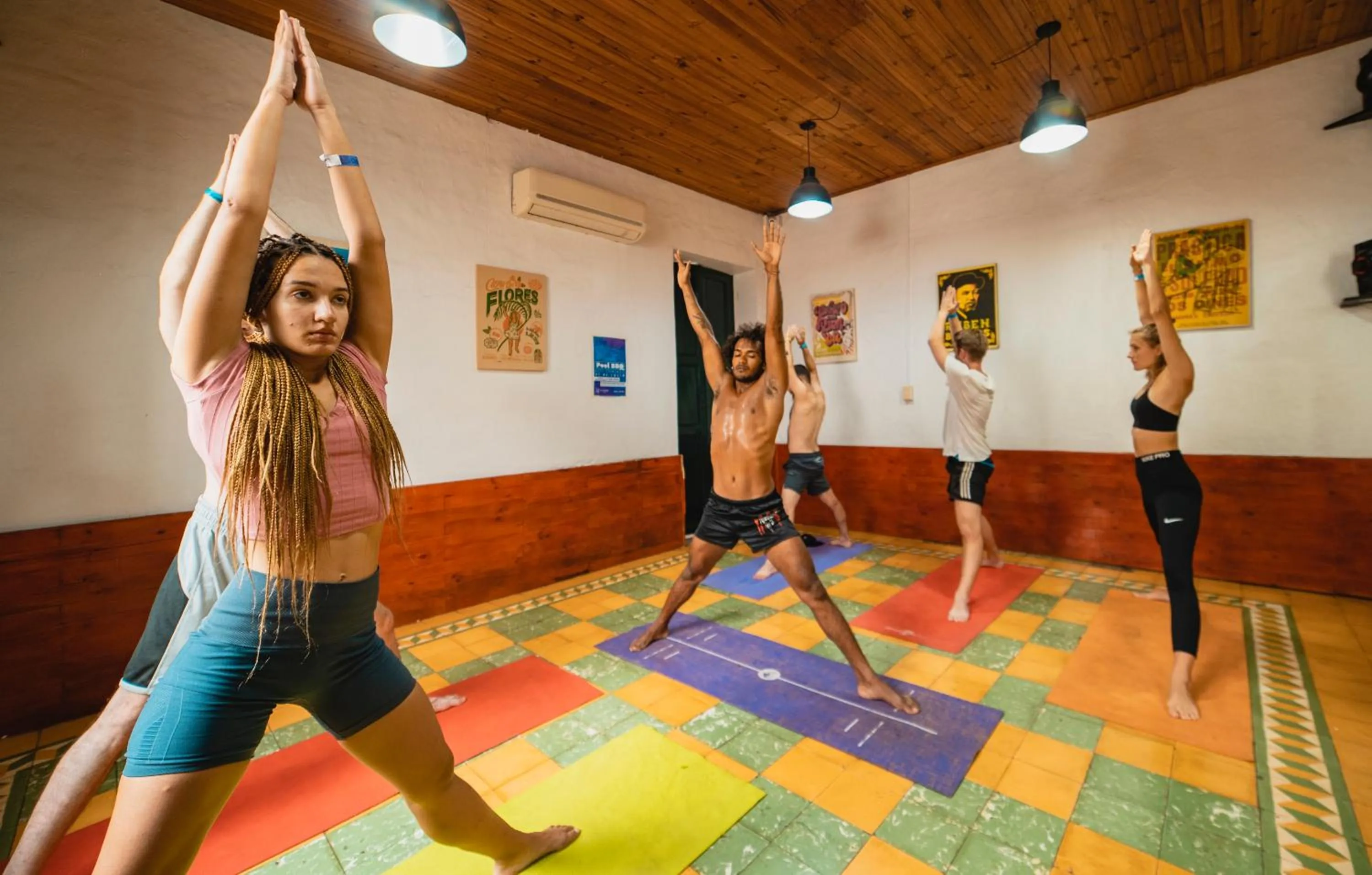 Fitness centre/facilities in Viajero Hostel Cali & Salsa School