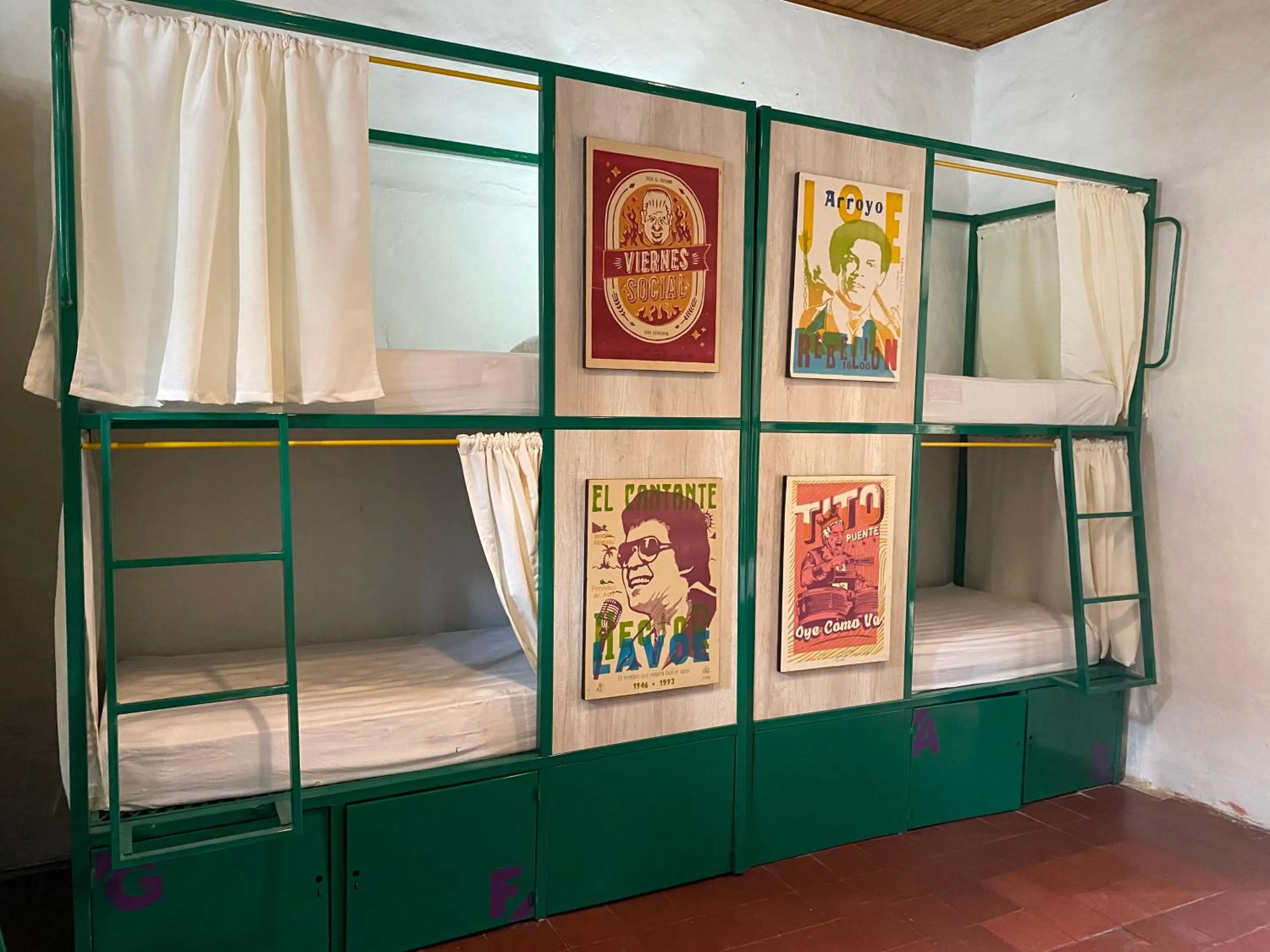 Bed in Viajero Hostel Cali & Salsa School