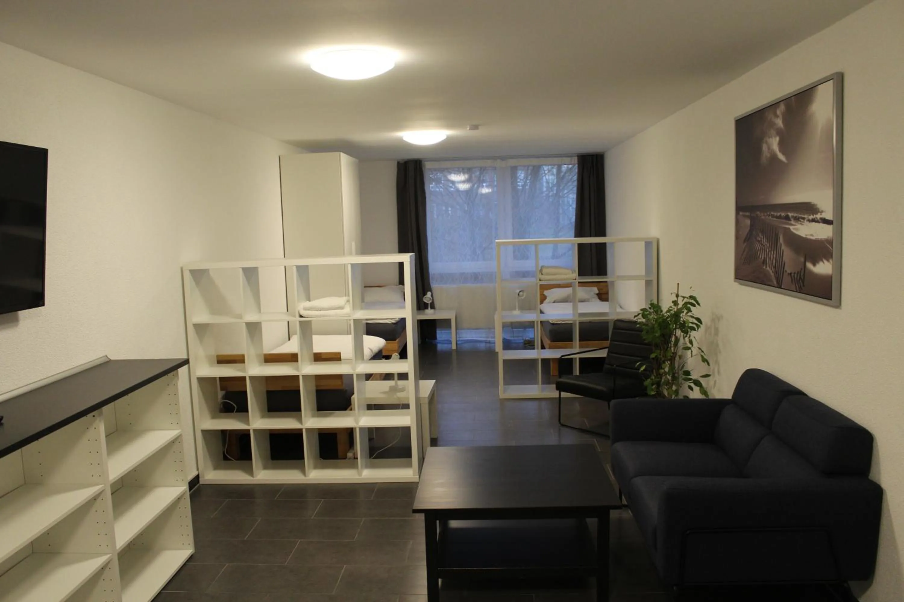 Seating area in Libarty Appartments