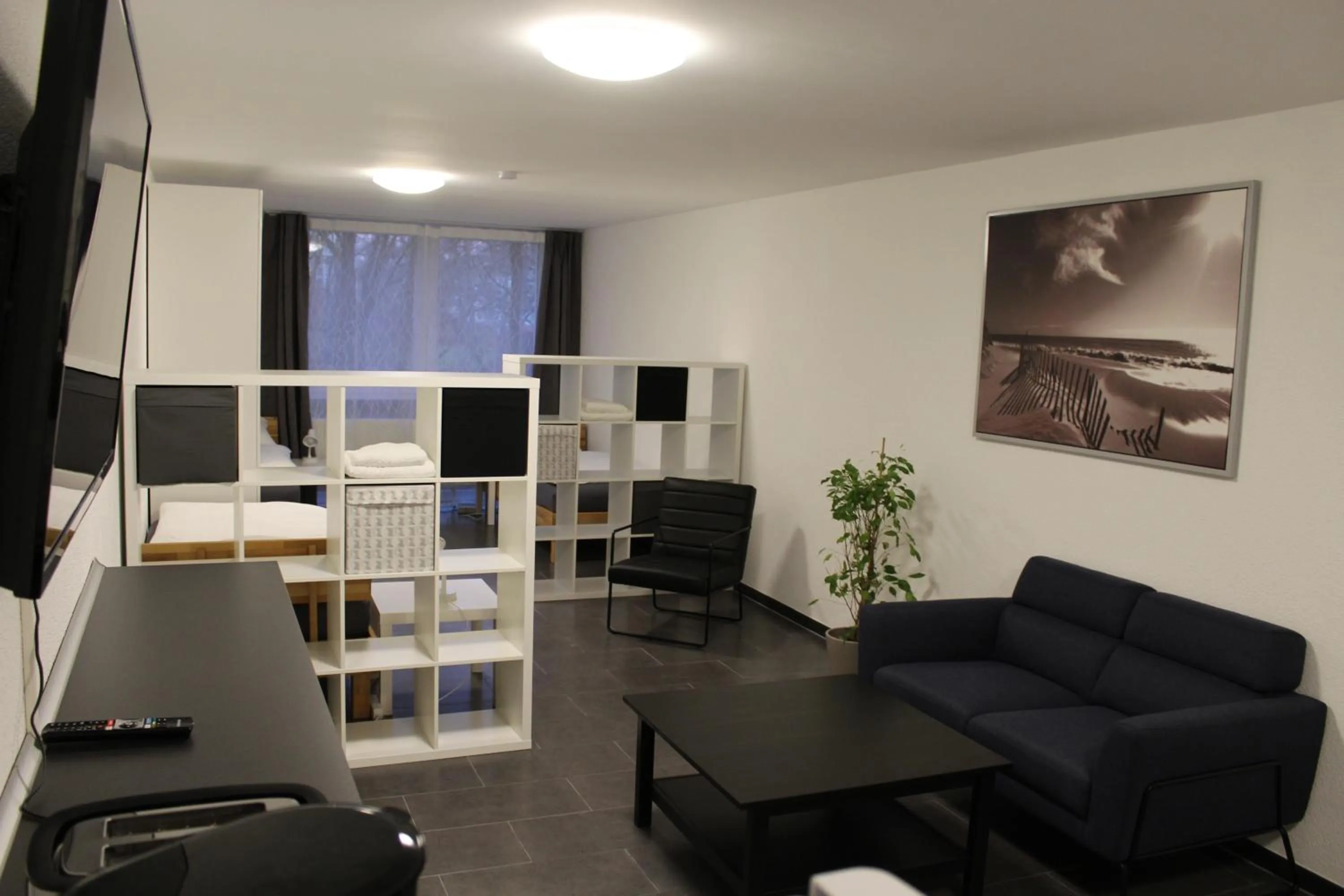 Seating area in Libarty Appartments