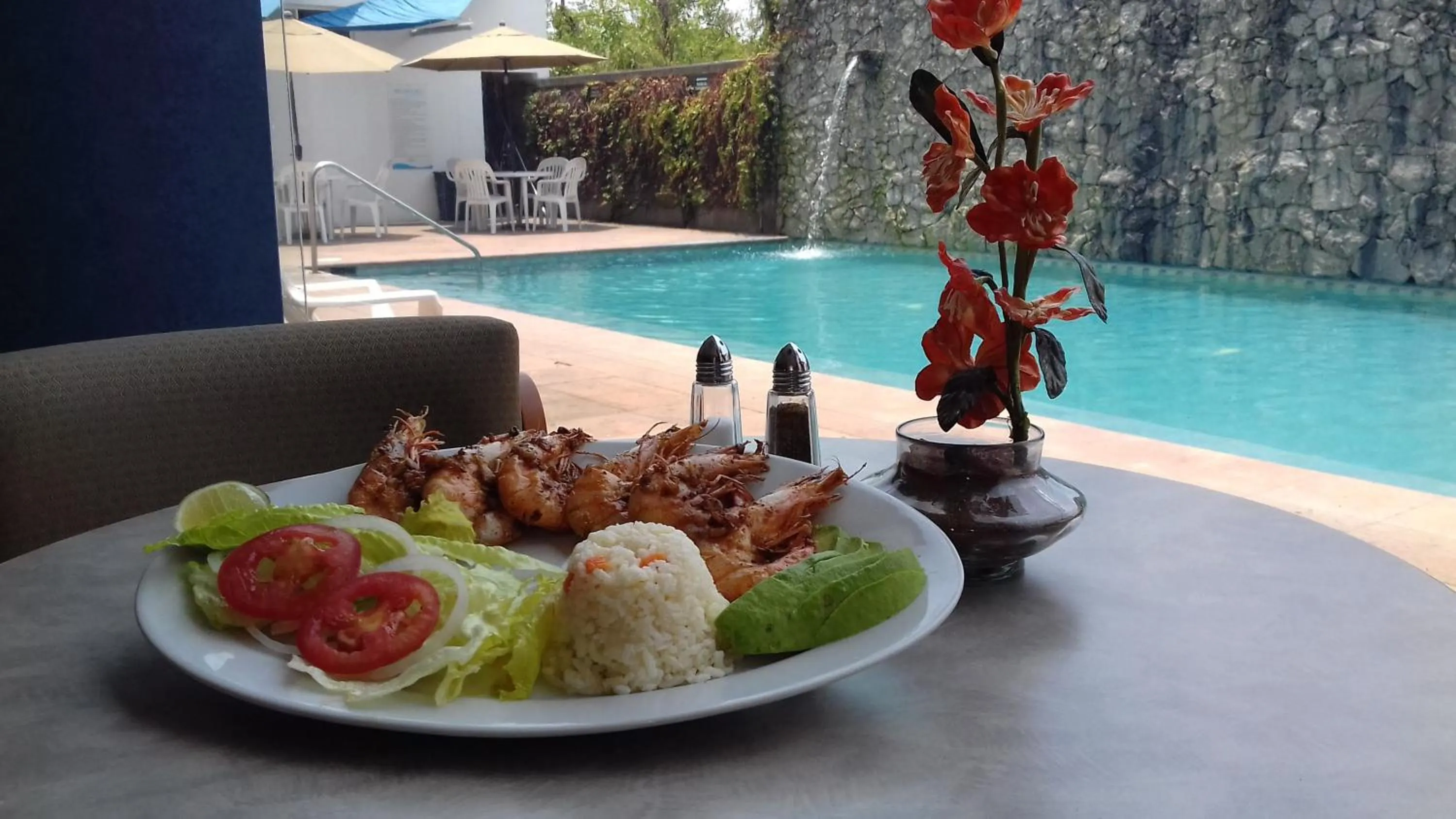 Food close-up in Rio Vista Inn Business High Class Hotel Poza Rica