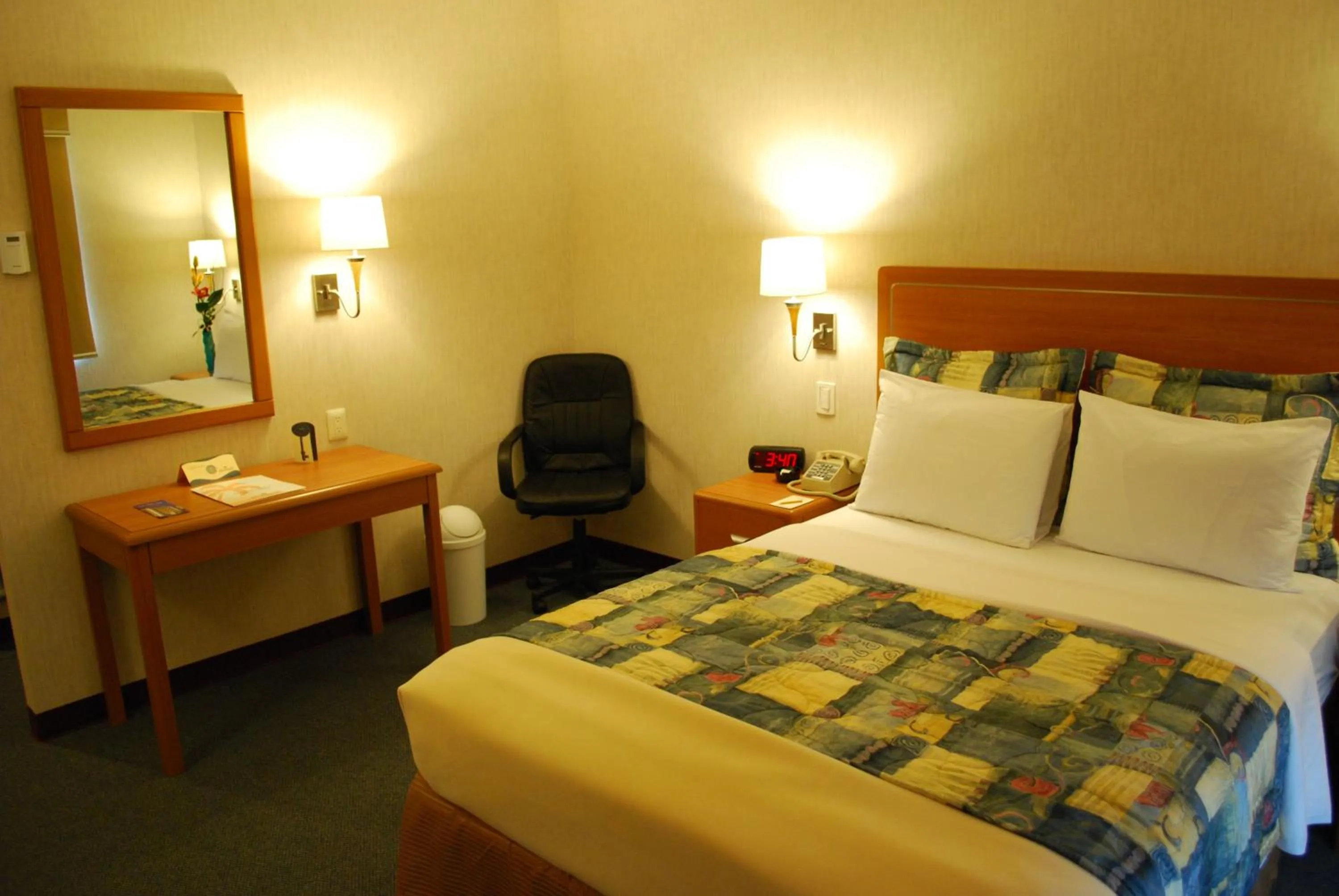 Bed in Rio Vista Inn Business High Class Hotel Poza Rica