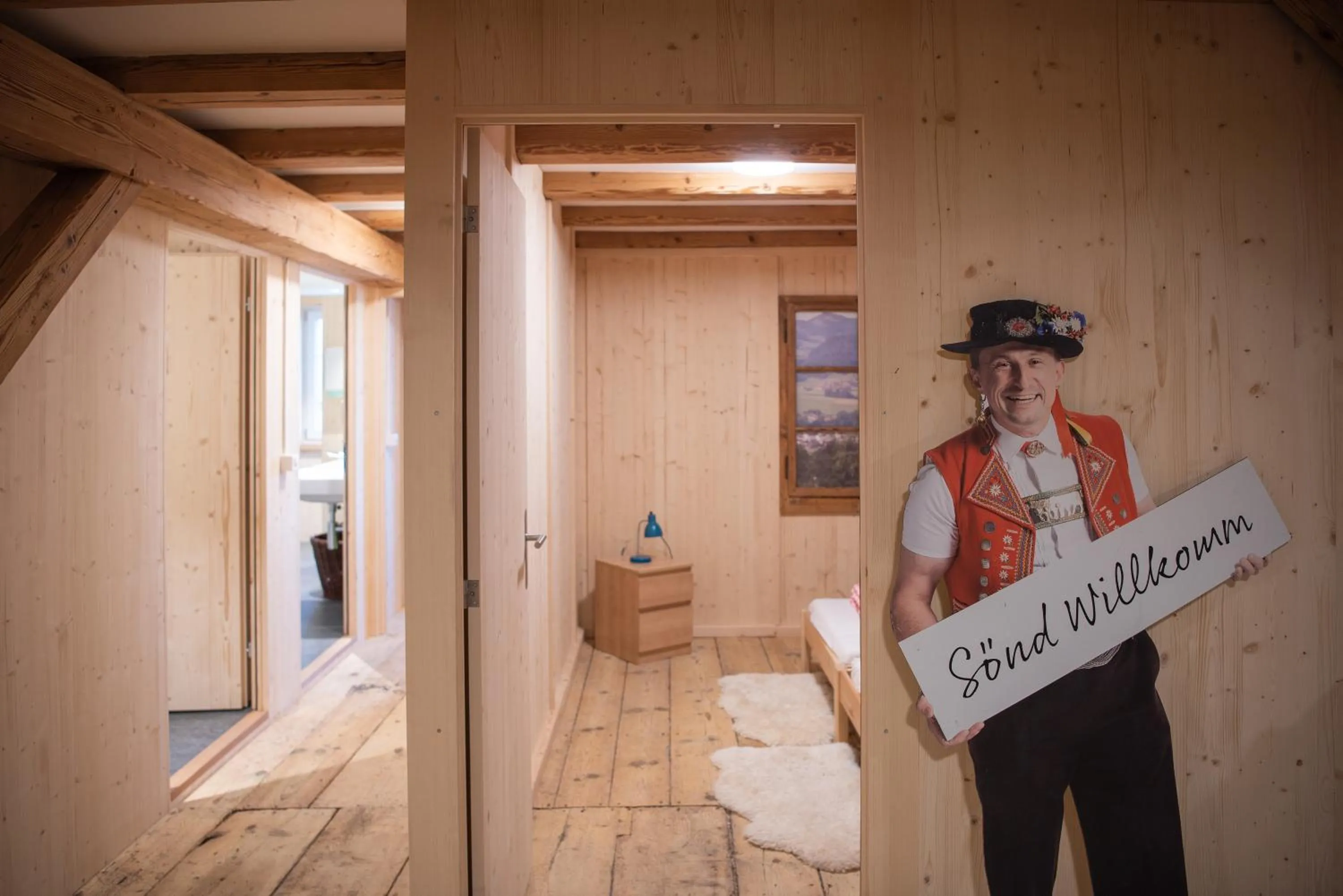 Bedroom in Restaurant und Kaeserei Berghof
