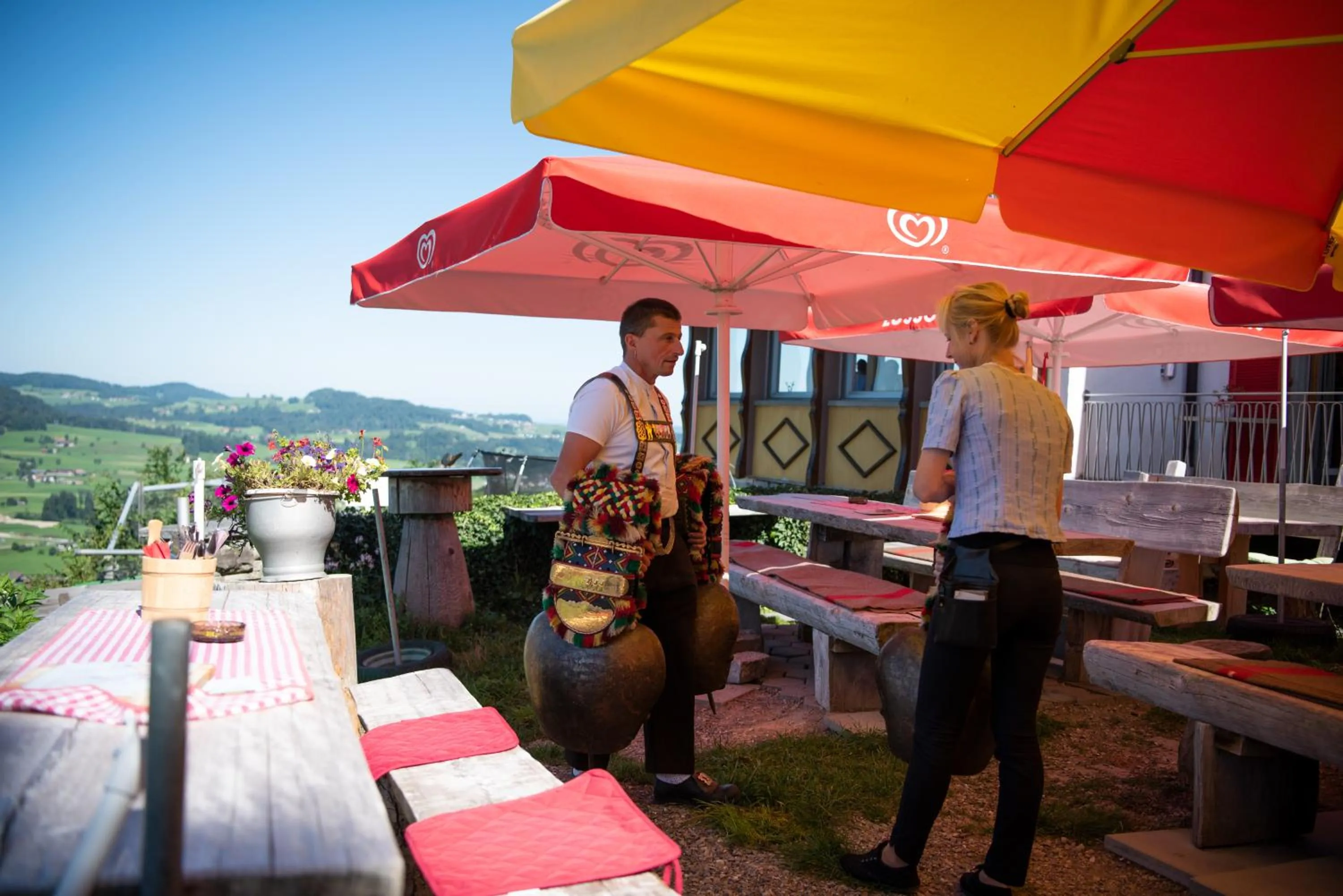 Entertainment in Restaurant und Kaeserei Berghof