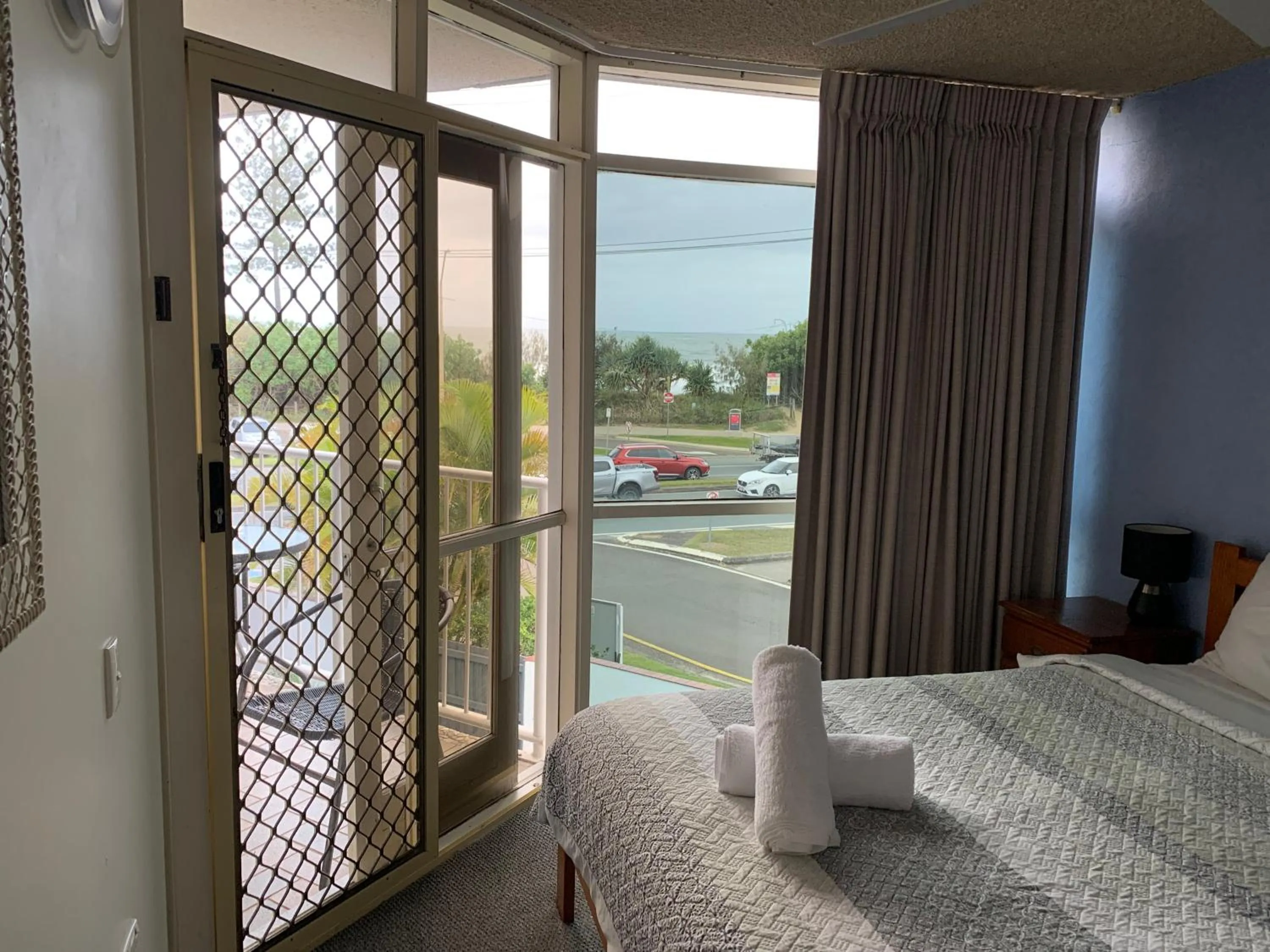 Bed in Northpoint Holiday Apartments