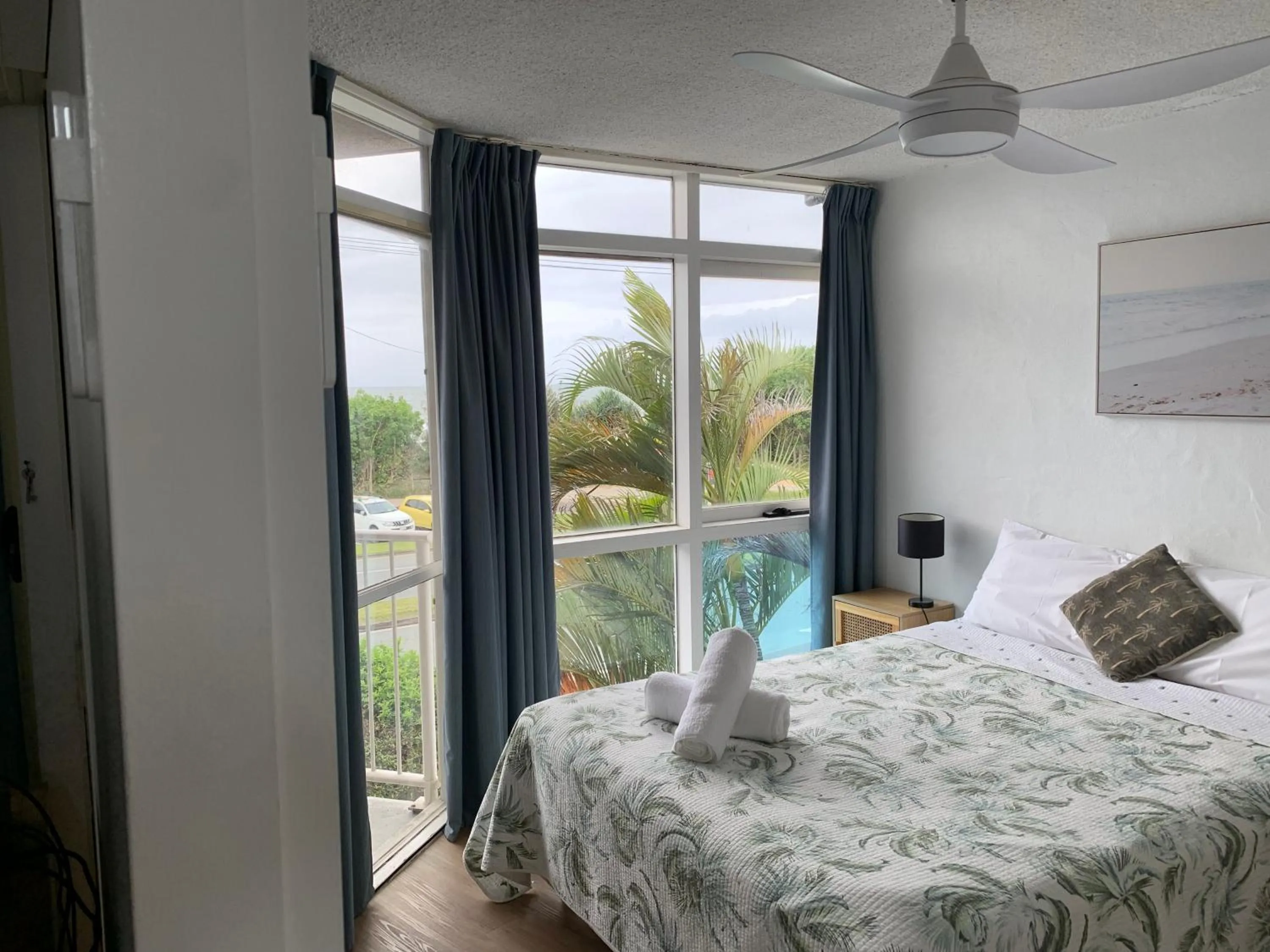 Bed in Northpoint Holiday Apartments