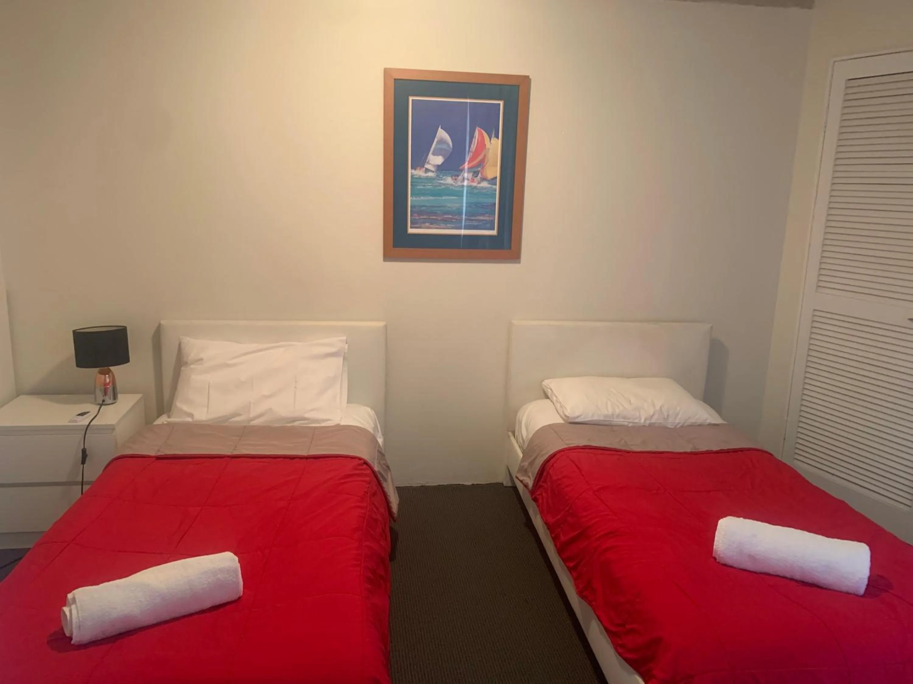 Bed in Northpoint Holiday Apartments