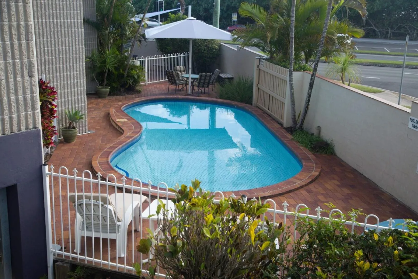 Swimming pool in Northpoint Holiday Apartments