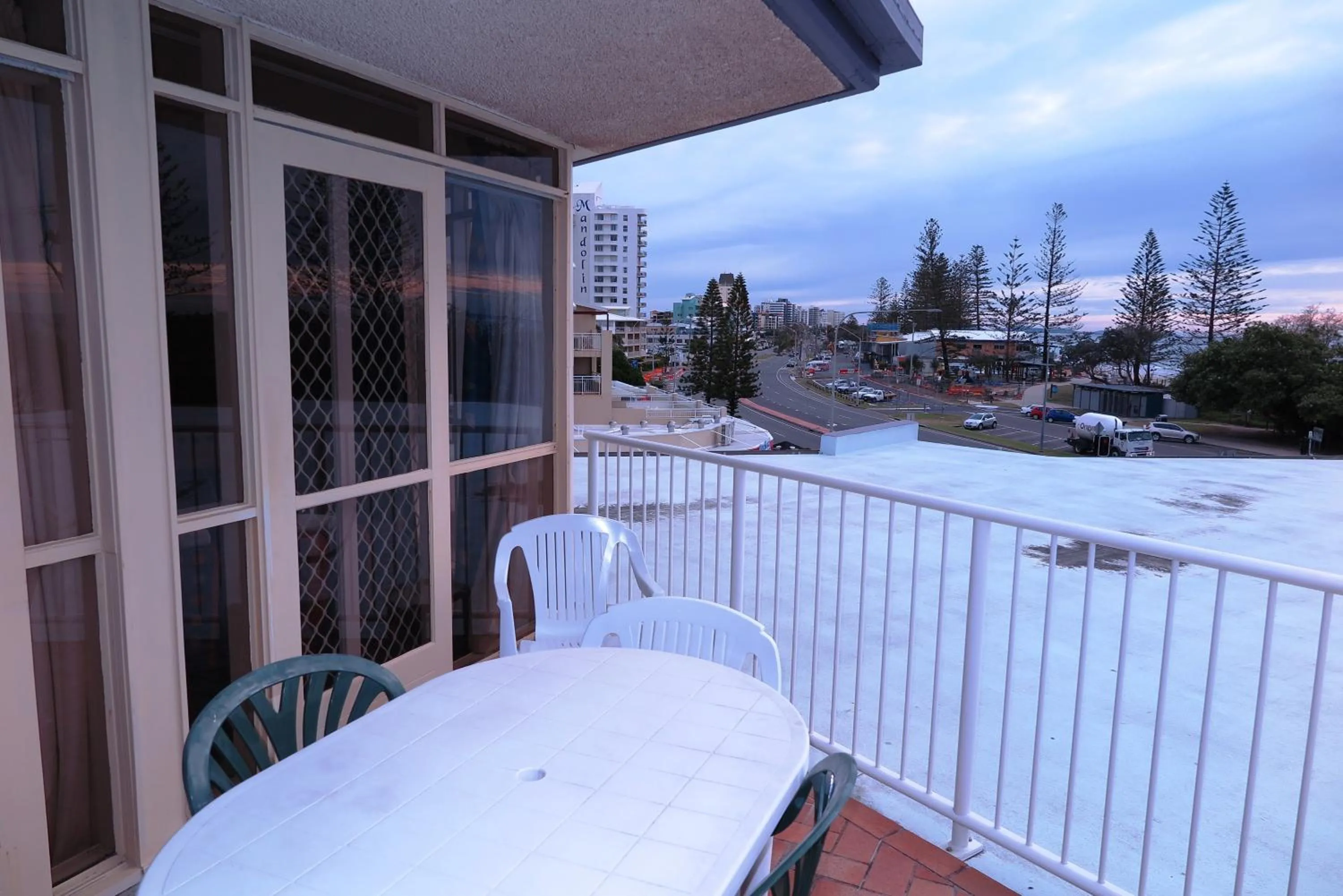 Patio in Northpoint Holiday Apartments