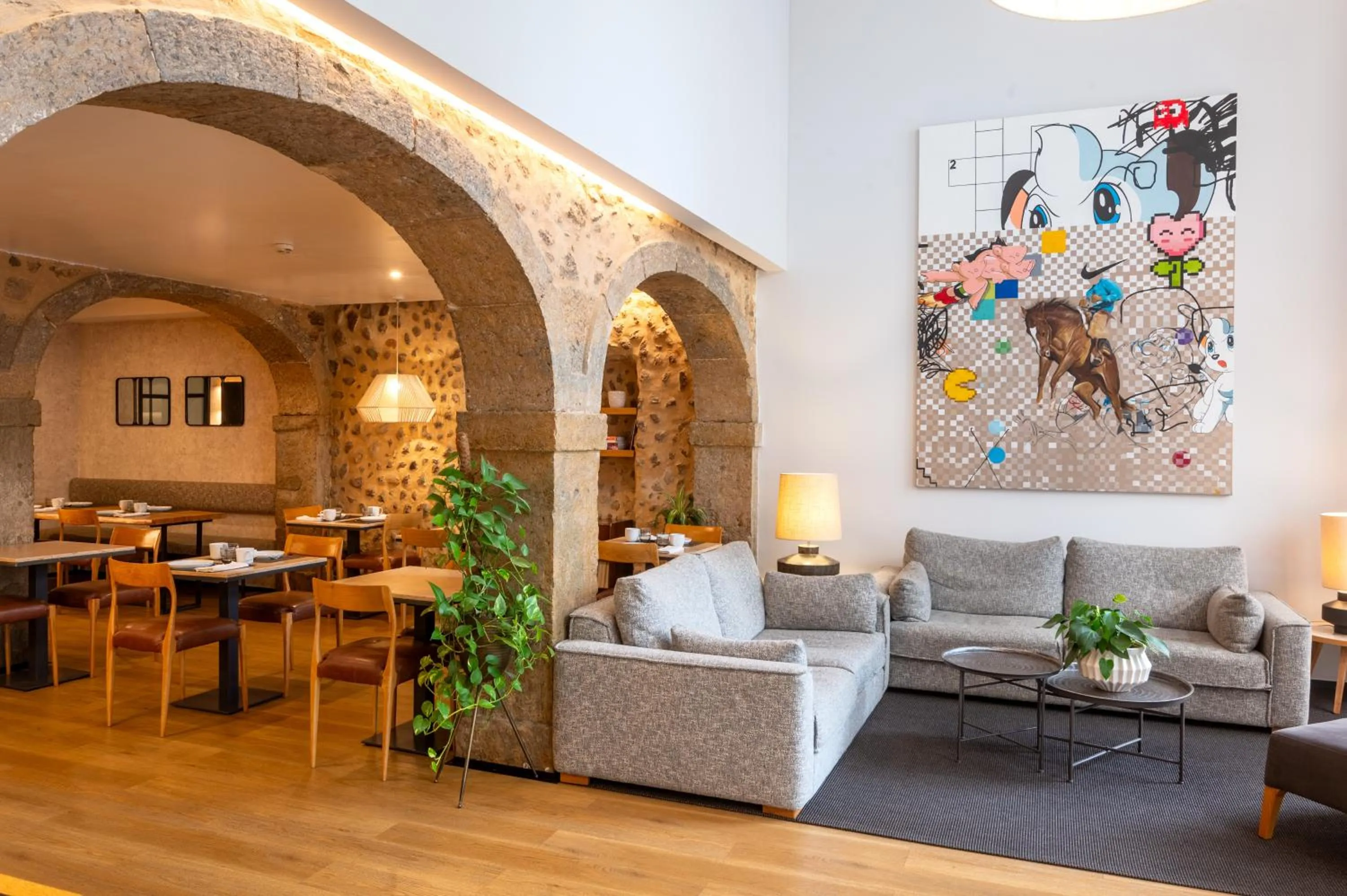 Lobby or reception in Urbano FLH Hotels Lisboa