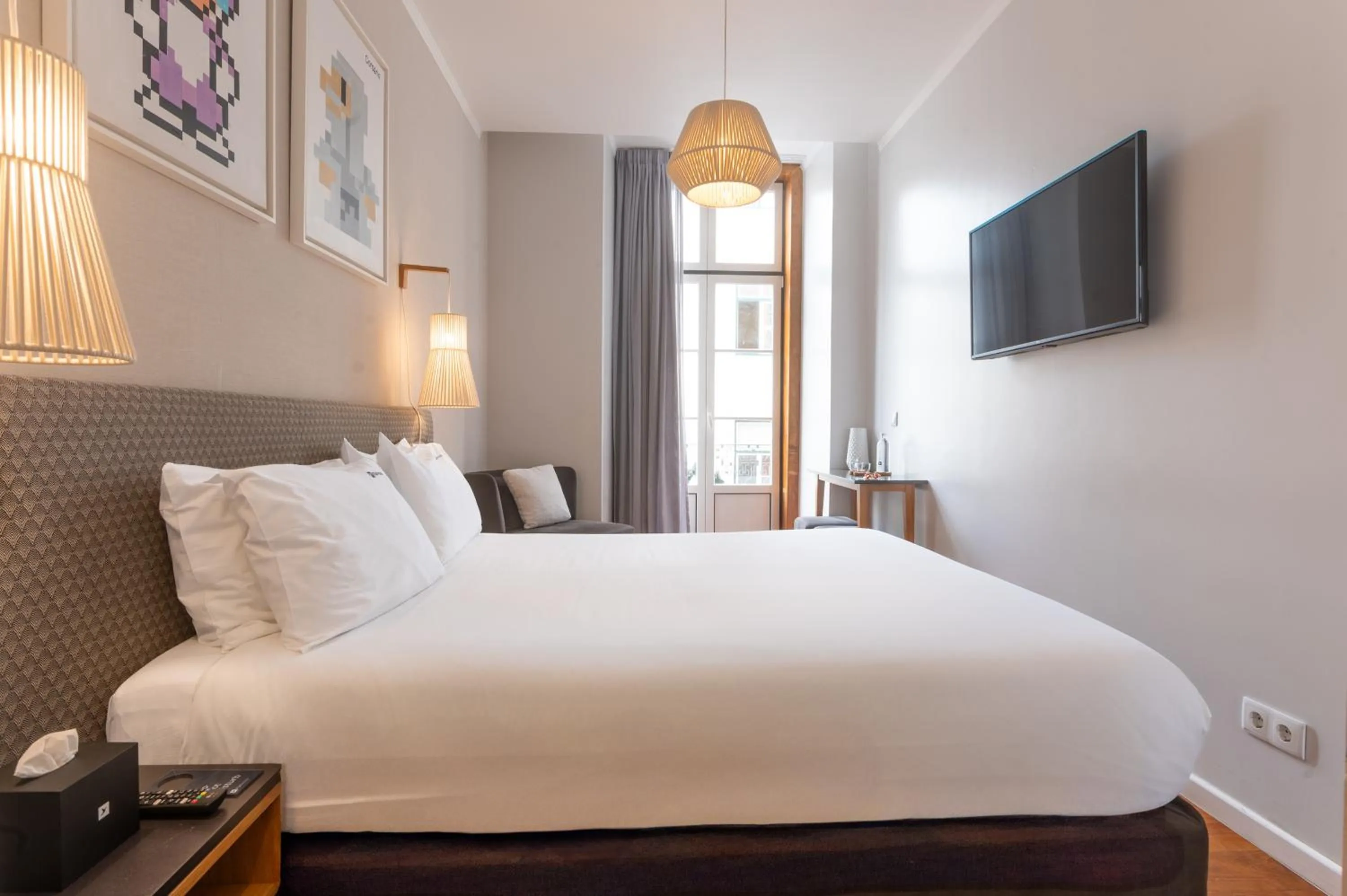 Bedroom, Bed in Urbano FLH Hotels Lisboa