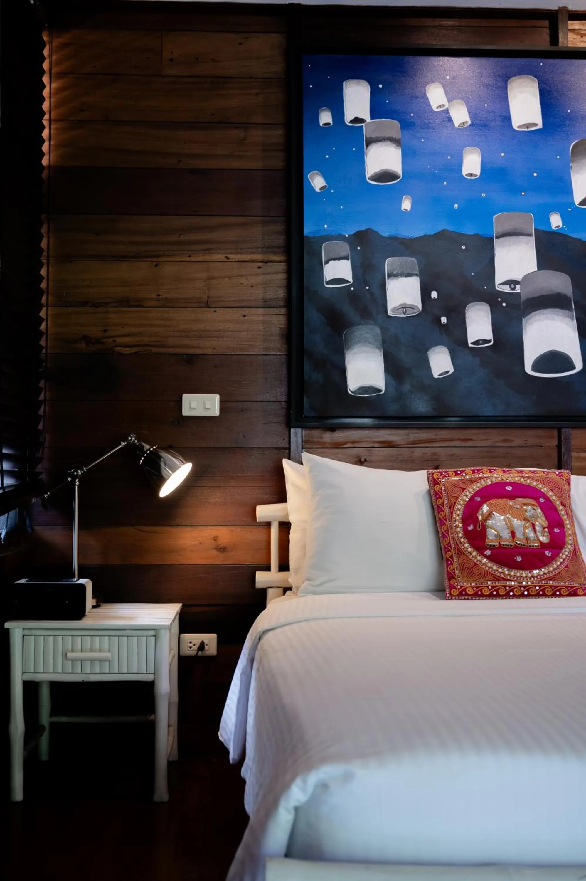 Bed in Tolani Northgate Villa Chiang Mai