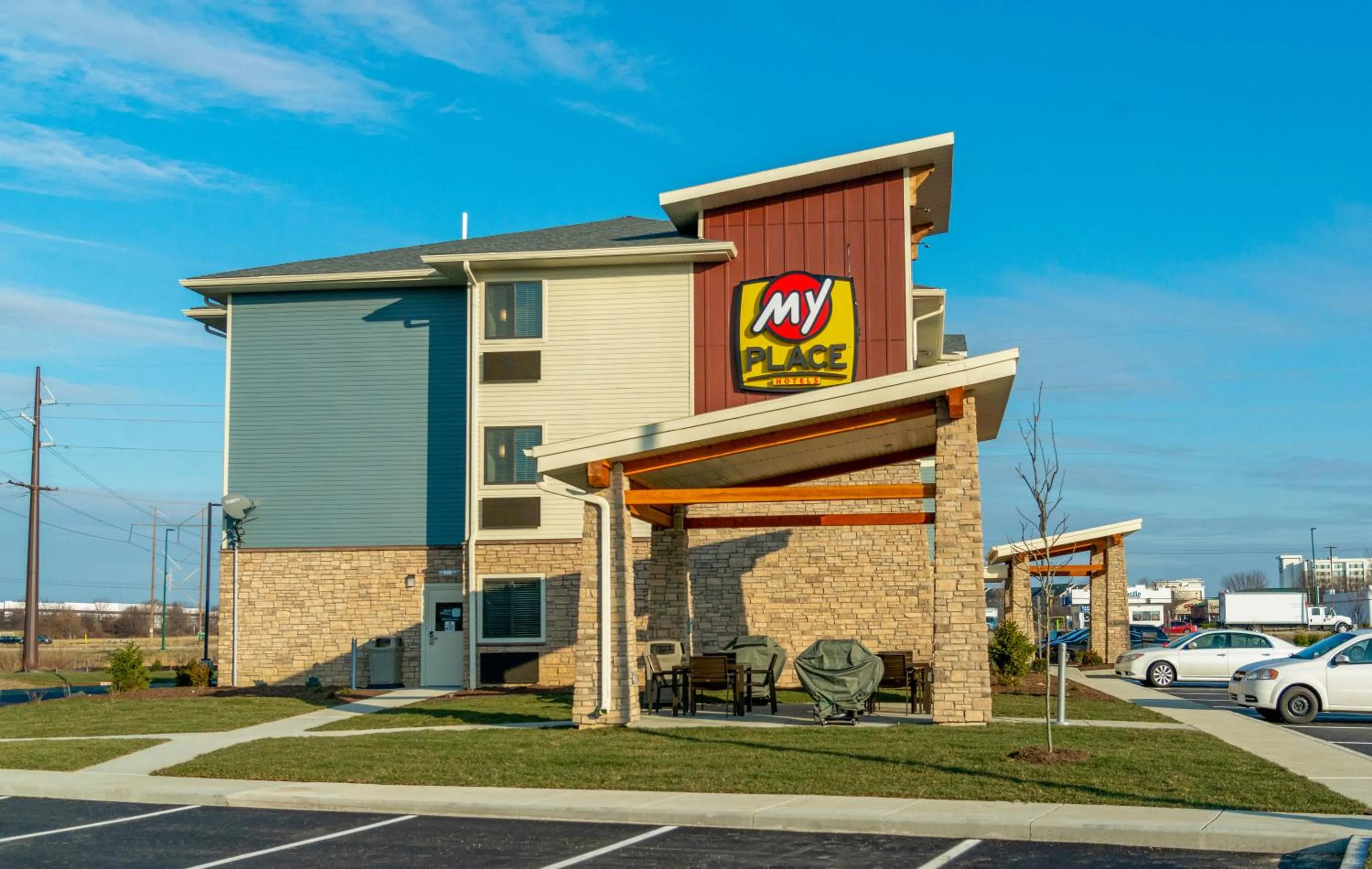 Property building in My Place Hotel-Indianapolis Airport/Plainfield, IN