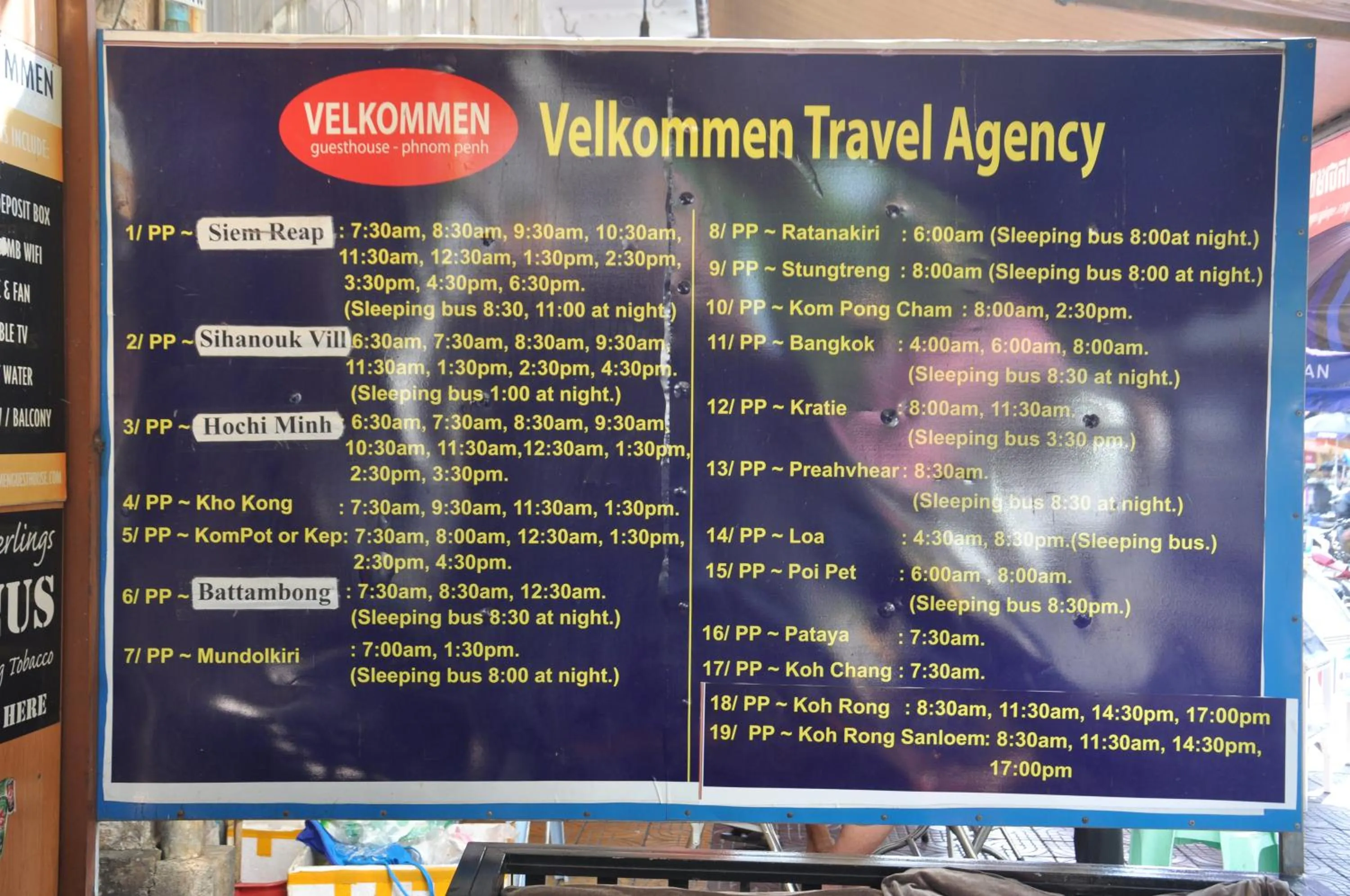 Velkommen Guesthouse Phnom Penh