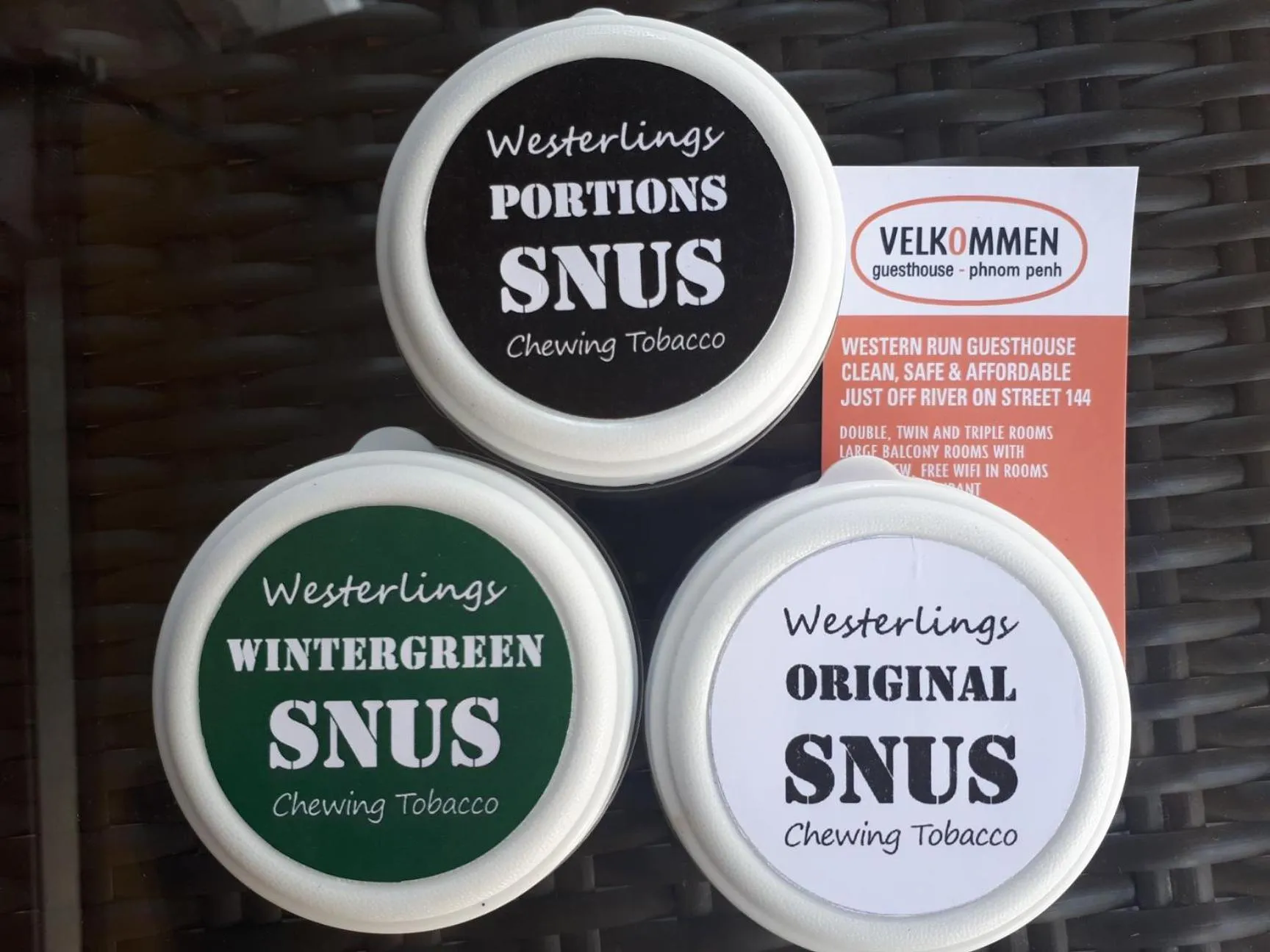 Food and drinks in Velkommen Guesthouse Phnom Penh