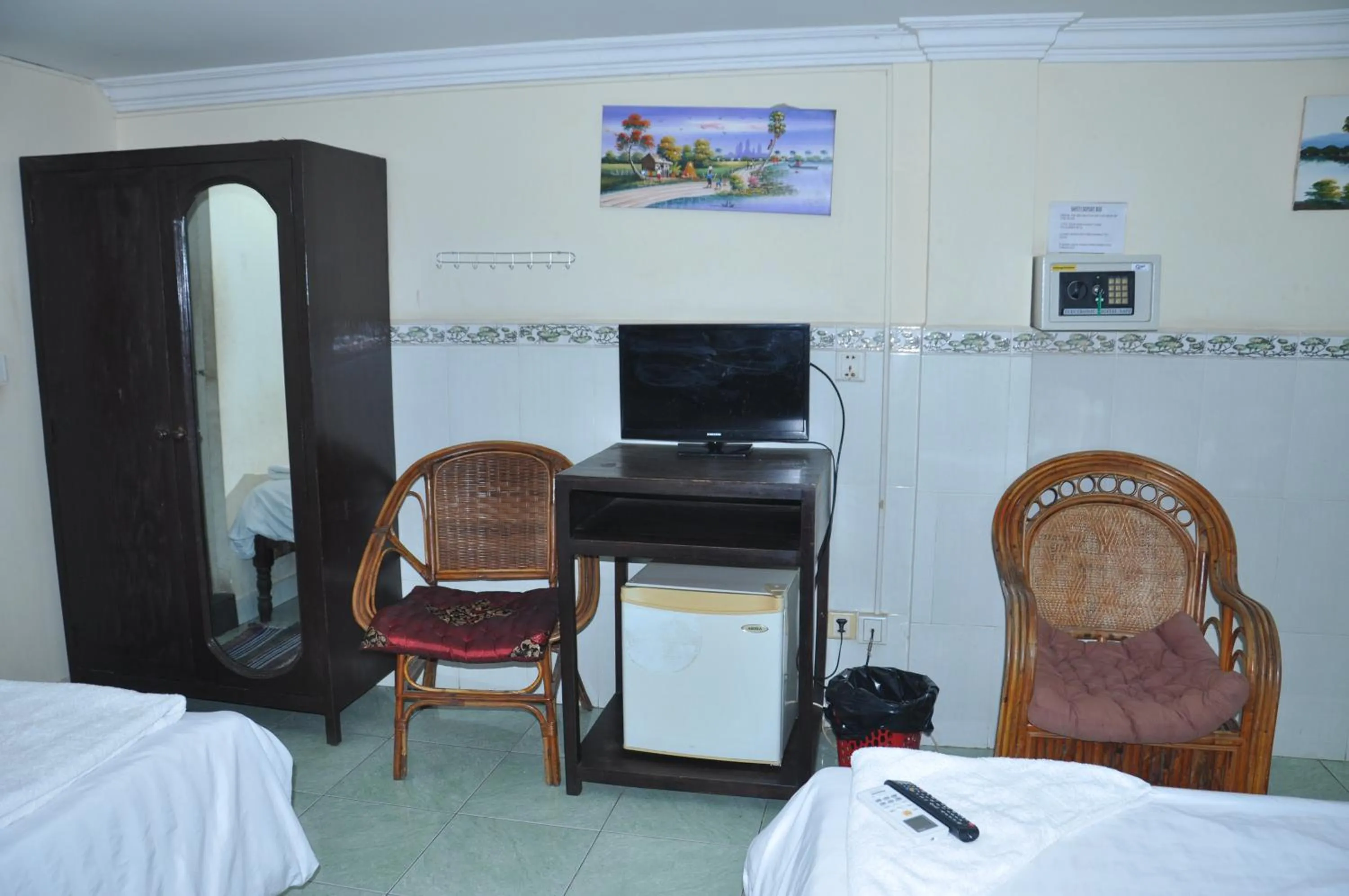 Bed in Velkommen Guesthouse Phnom Penh