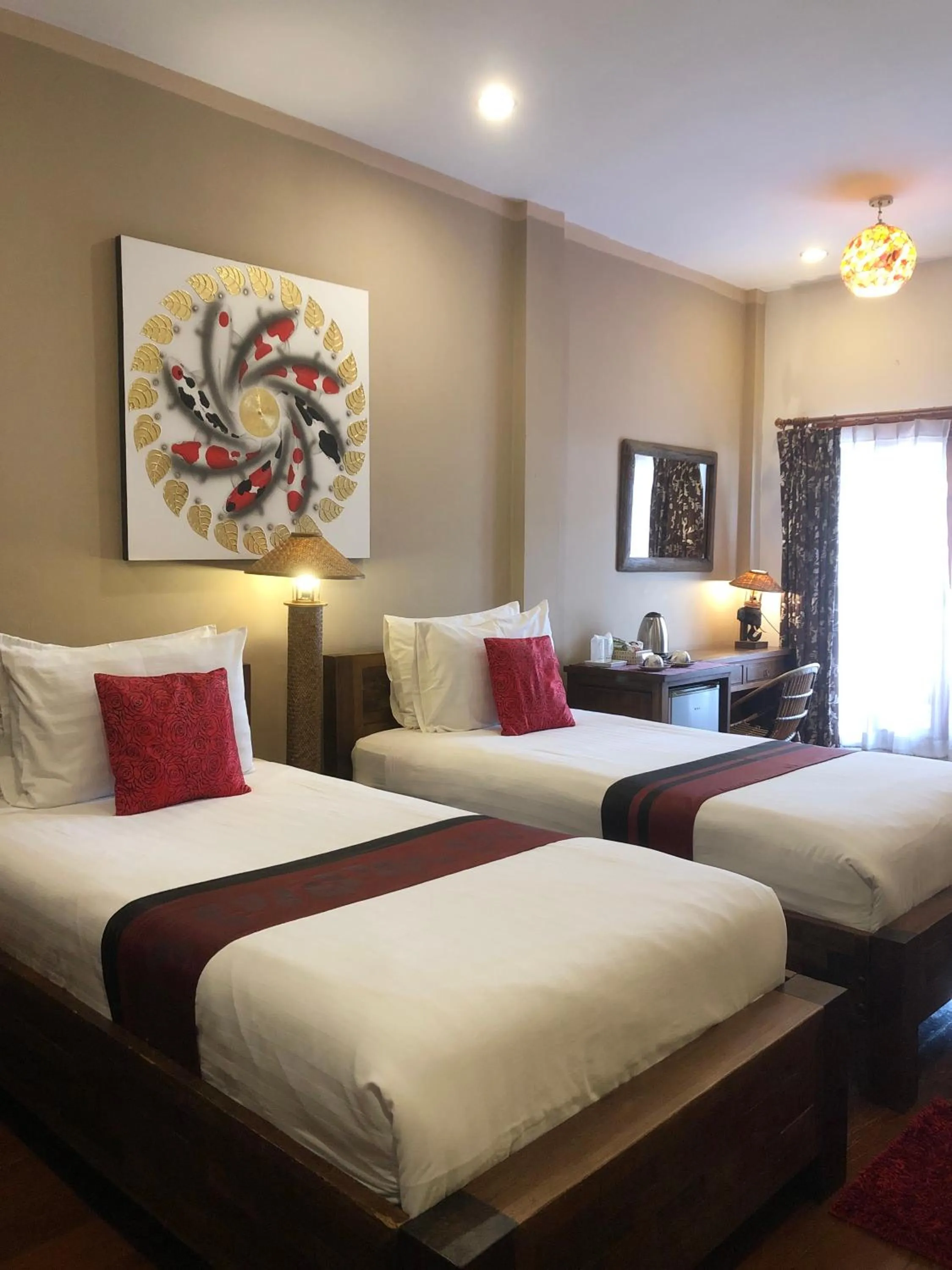 Bedroom, Bed in Thongran's House