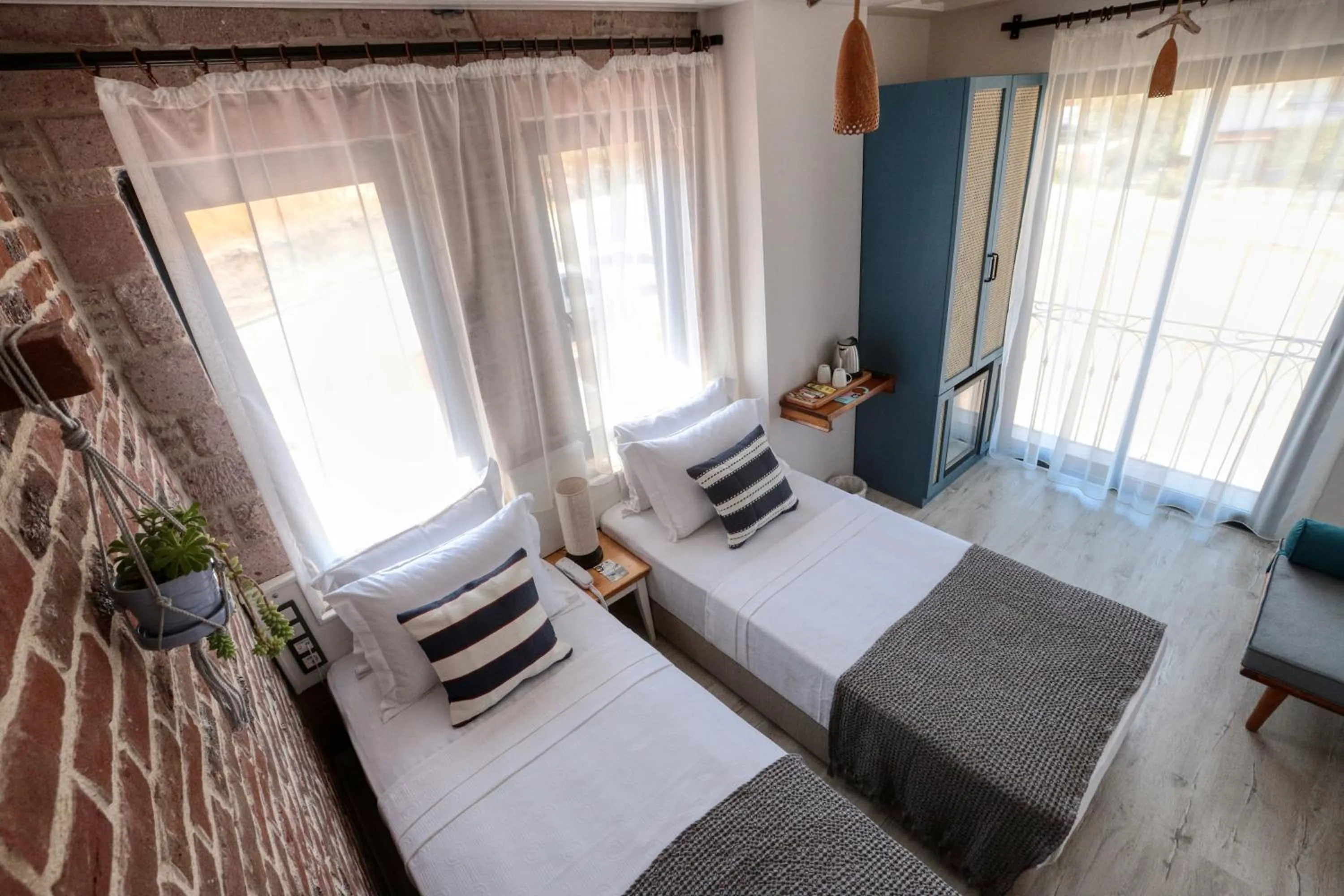 Bed in Sukha Cunda Otel