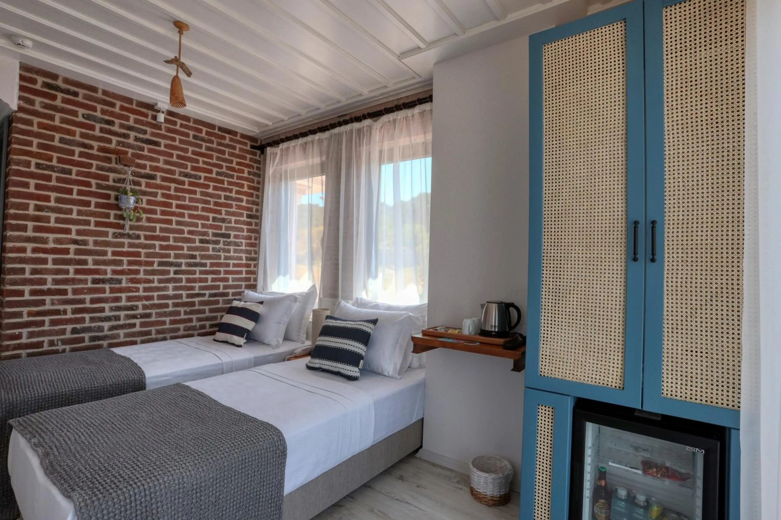 Bed in Sukha Cunda Otel