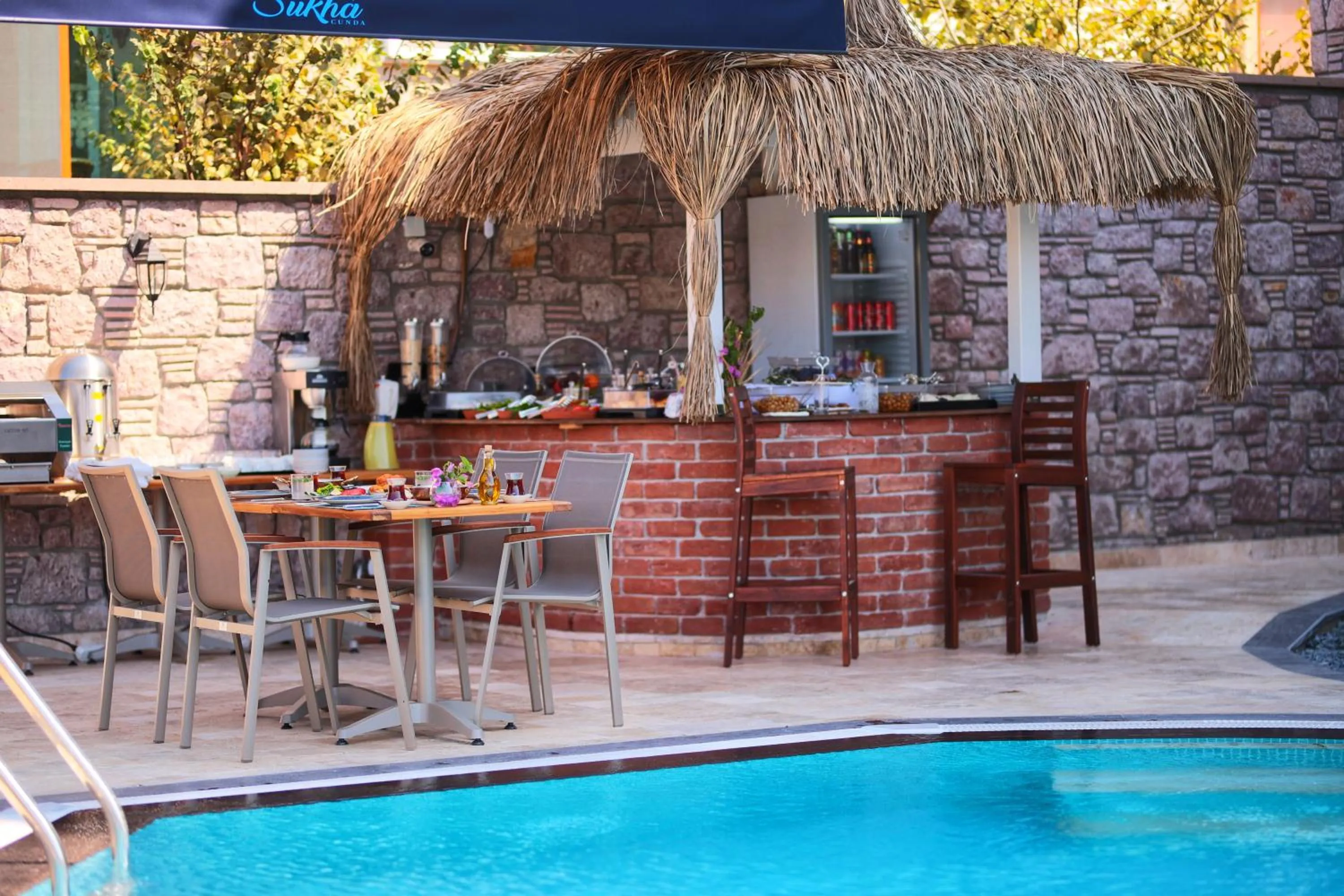 Lounge or bar in Sukha Cunda Otel