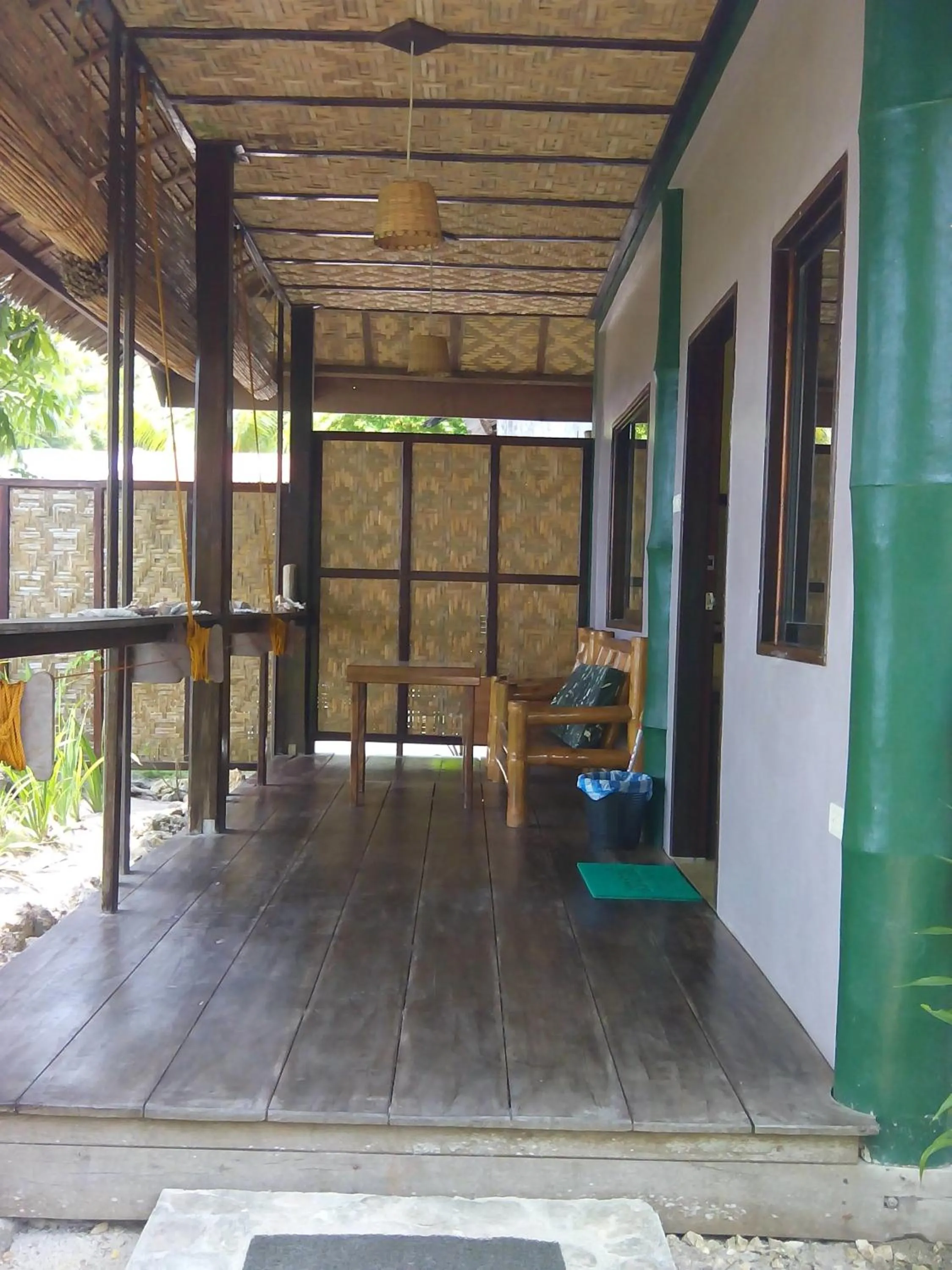 Balcony/Terrace in Eddie`s Beach Resort Siargao