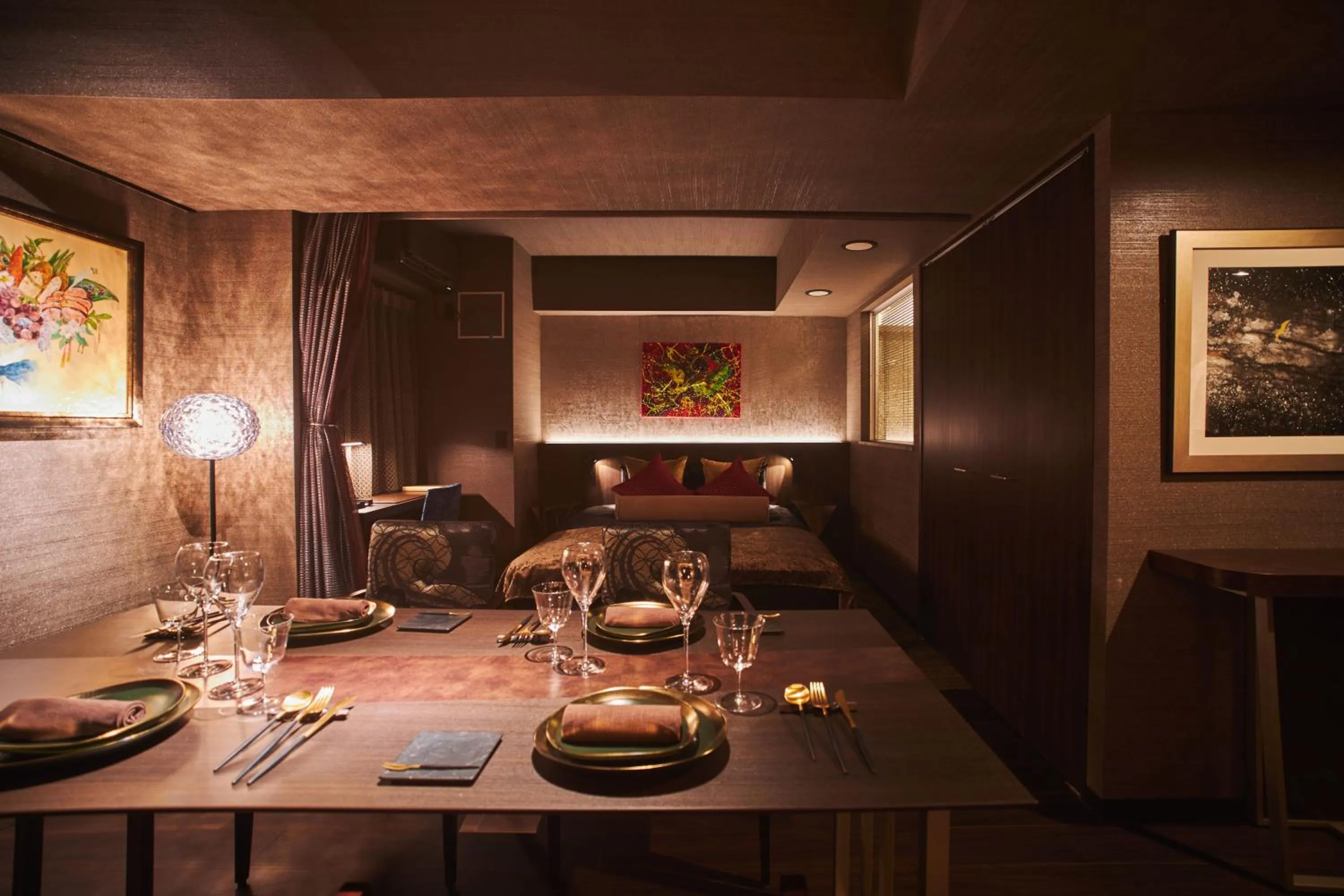 Photo of the whole room in Roppongi Hotel S