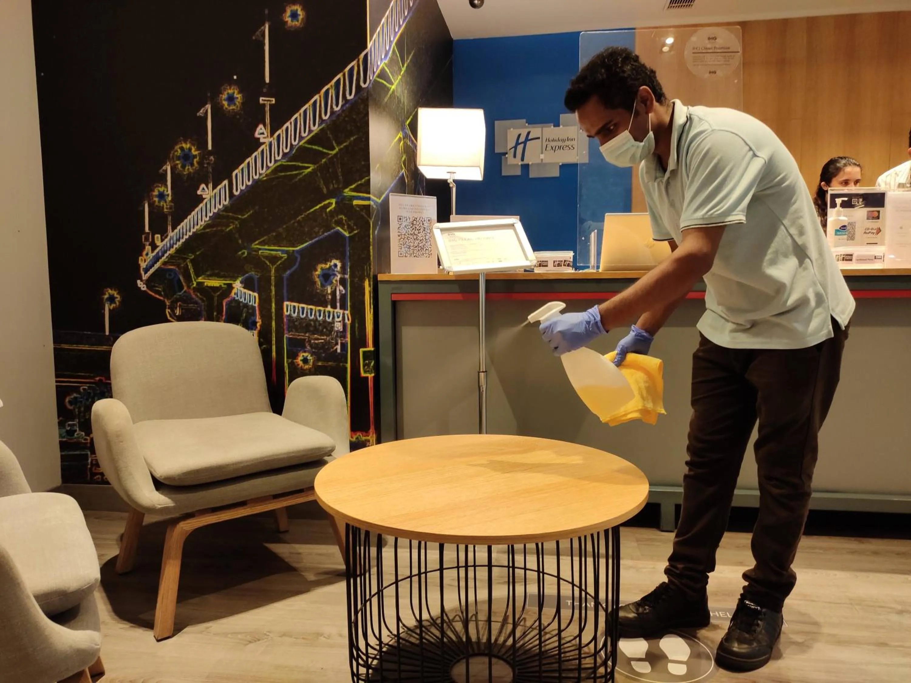 Lobby or reception in Holiday Inn Express Bengaluru Whitefield ITPL by IHG