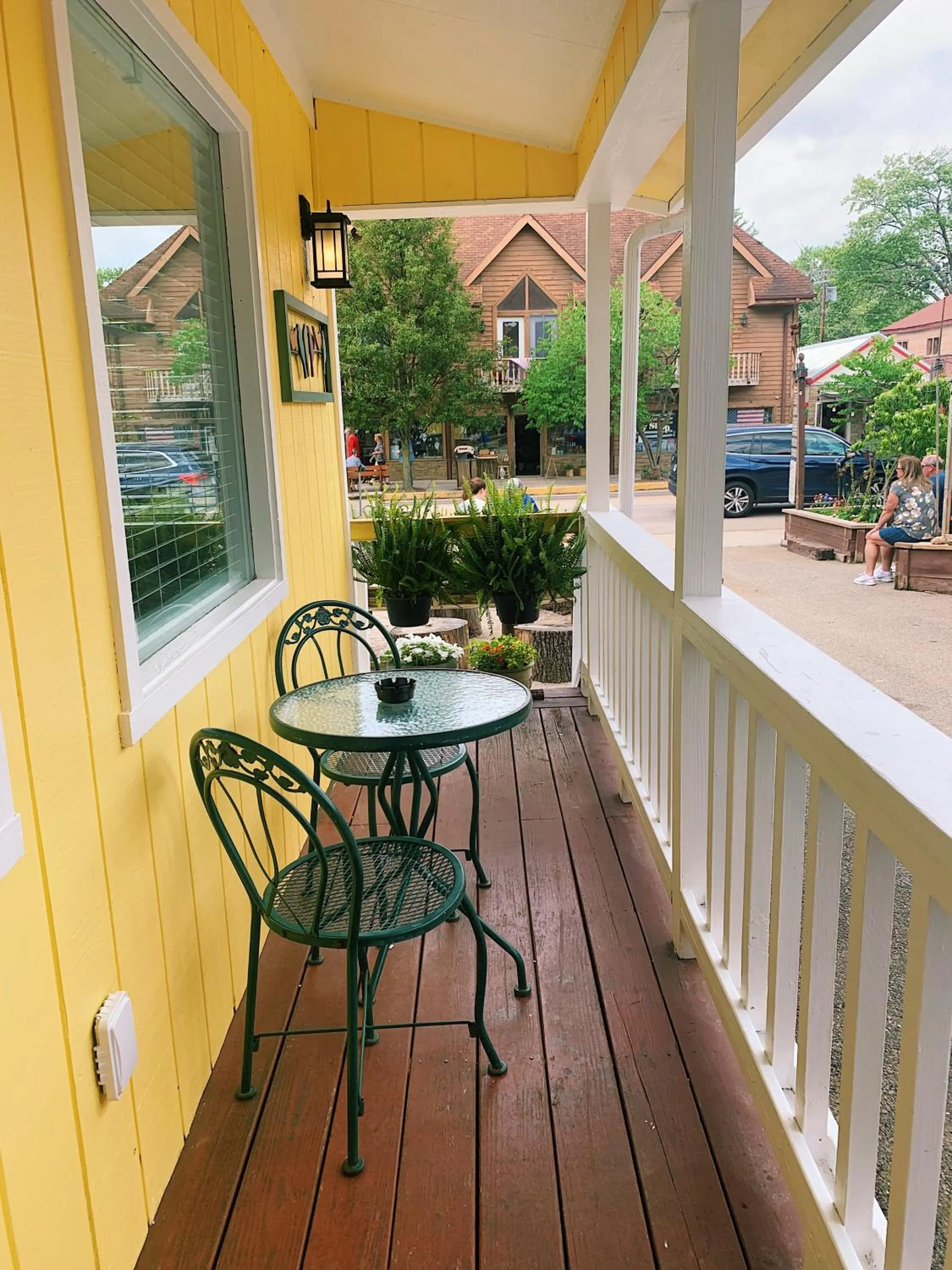 Property building in The Iris Garden Downtown Cottages and Suites