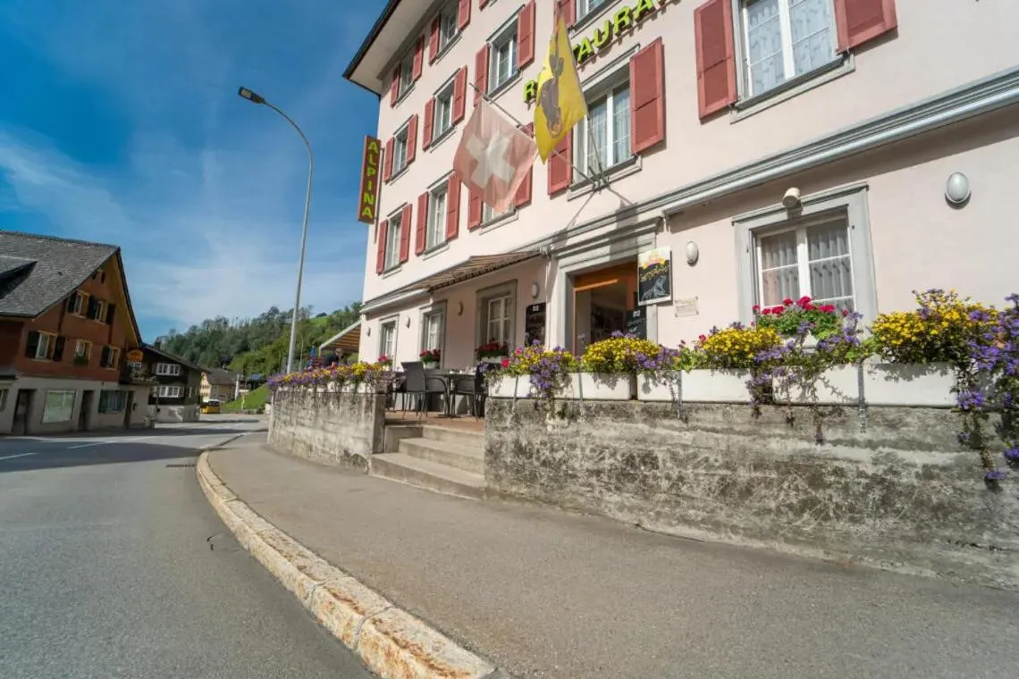 Property building in Hotel Alpina