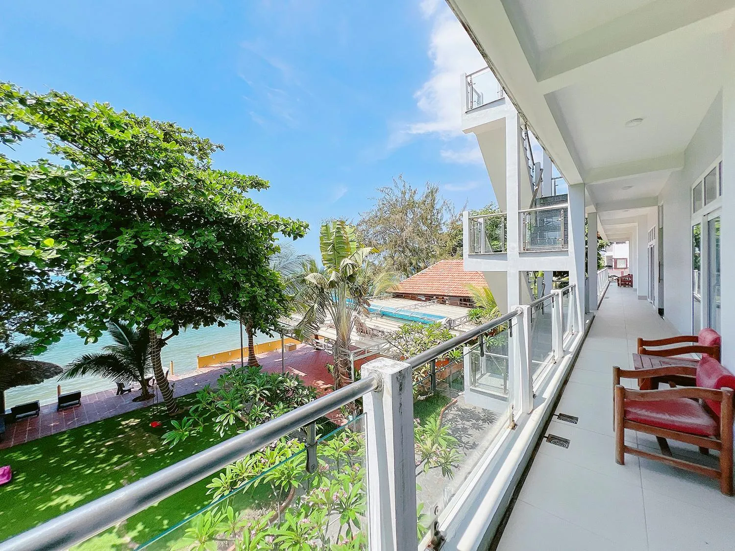 Garden in Sand Beach Resort