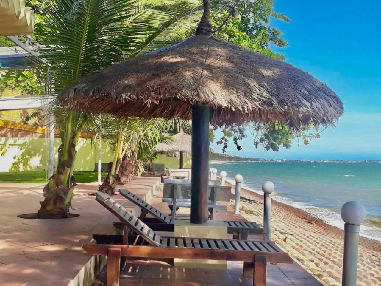 sunbed in Sand Beach Resort