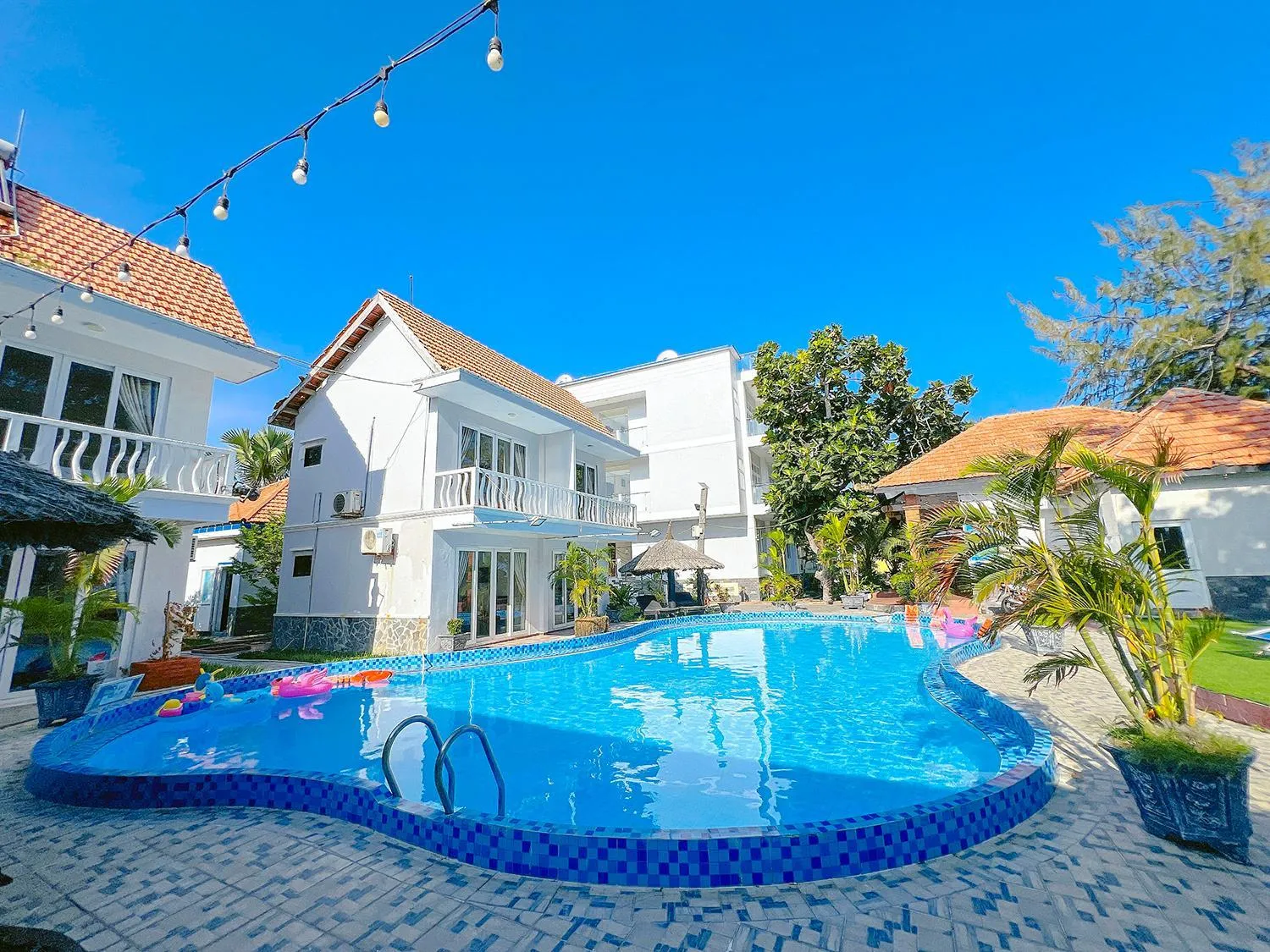 Swimming pool in Sand Beach Resort