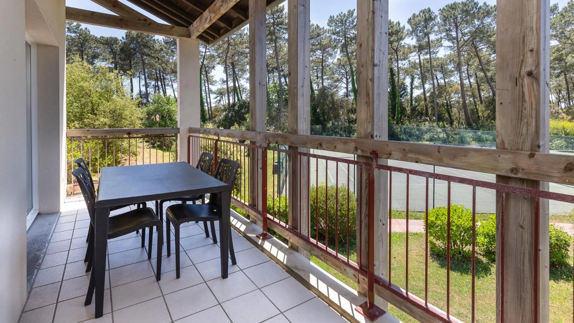 Balcony/Terrace in Vacancéole - L'Allée des Dunes - Ondres Plage