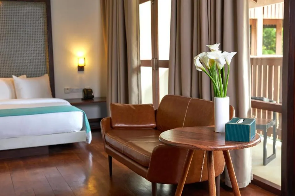 Bed in Seahorse Hotel & Spa