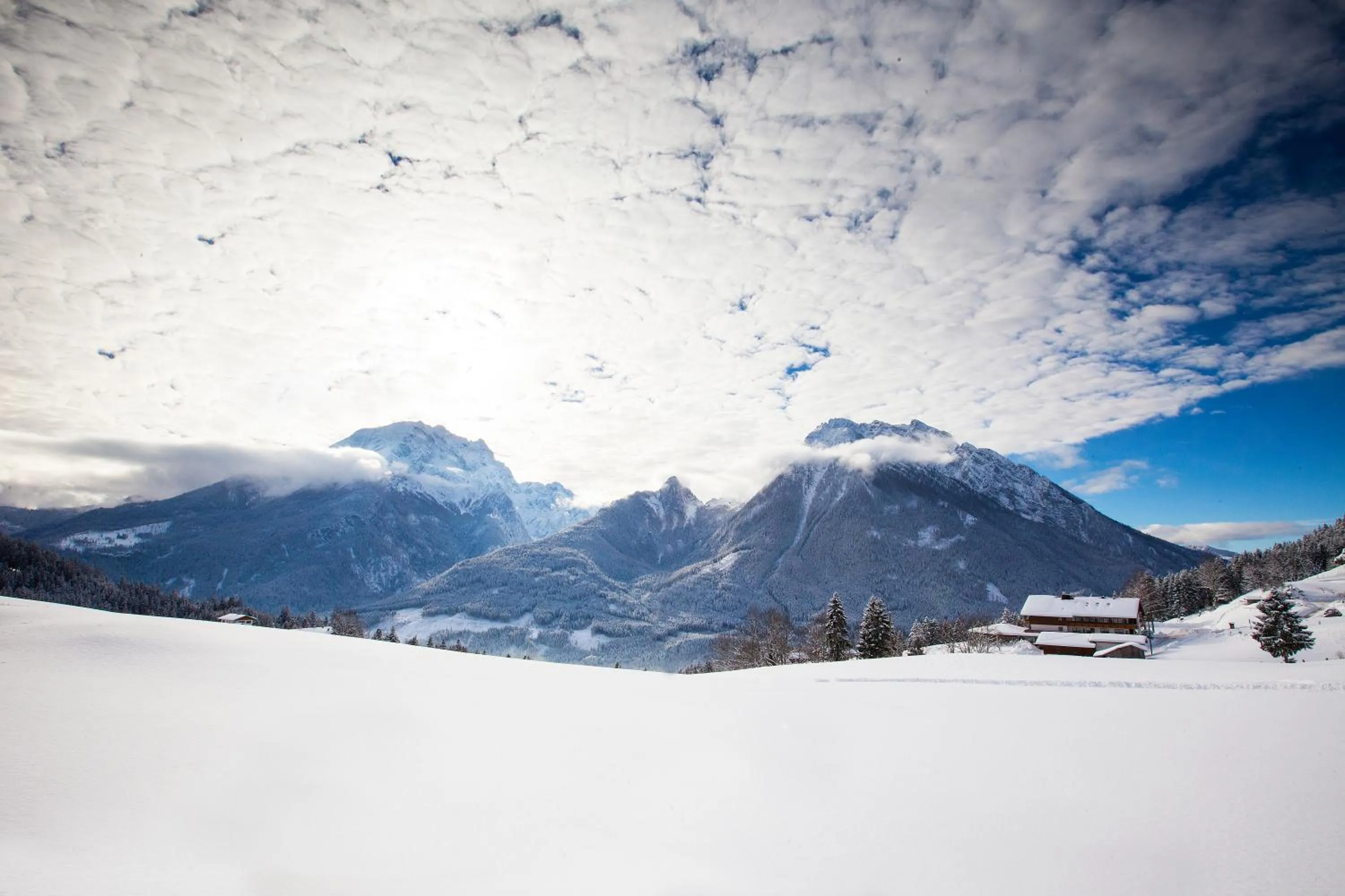 Mountain view in Hotel-Gasthof Nutzkaser