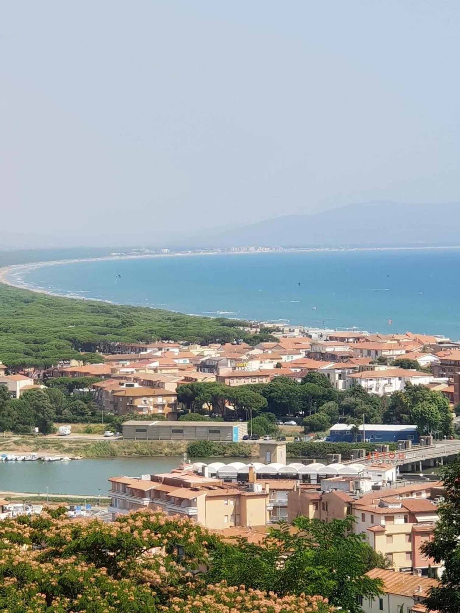 Natural landscape in Hotel Lucerna