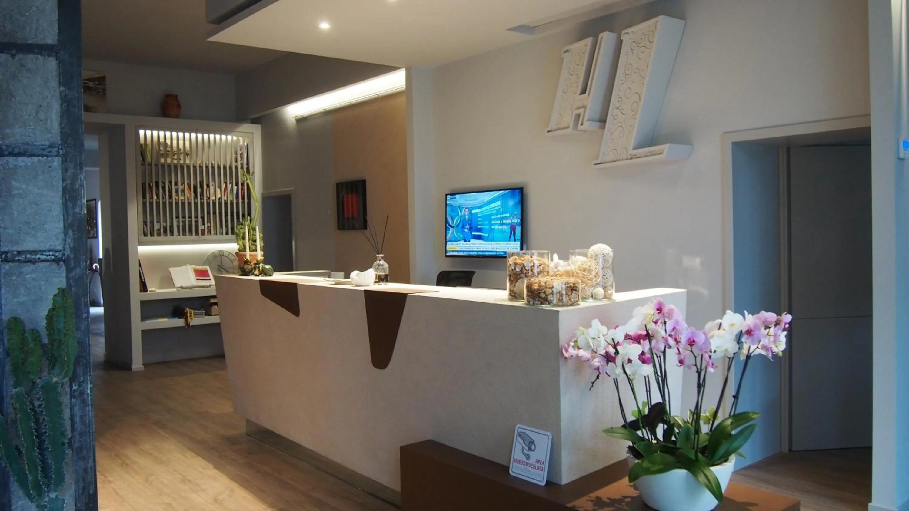 Lobby or reception in Hotel Lucerna