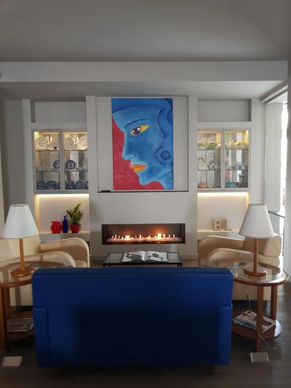 Living room in Hotel Lucerna