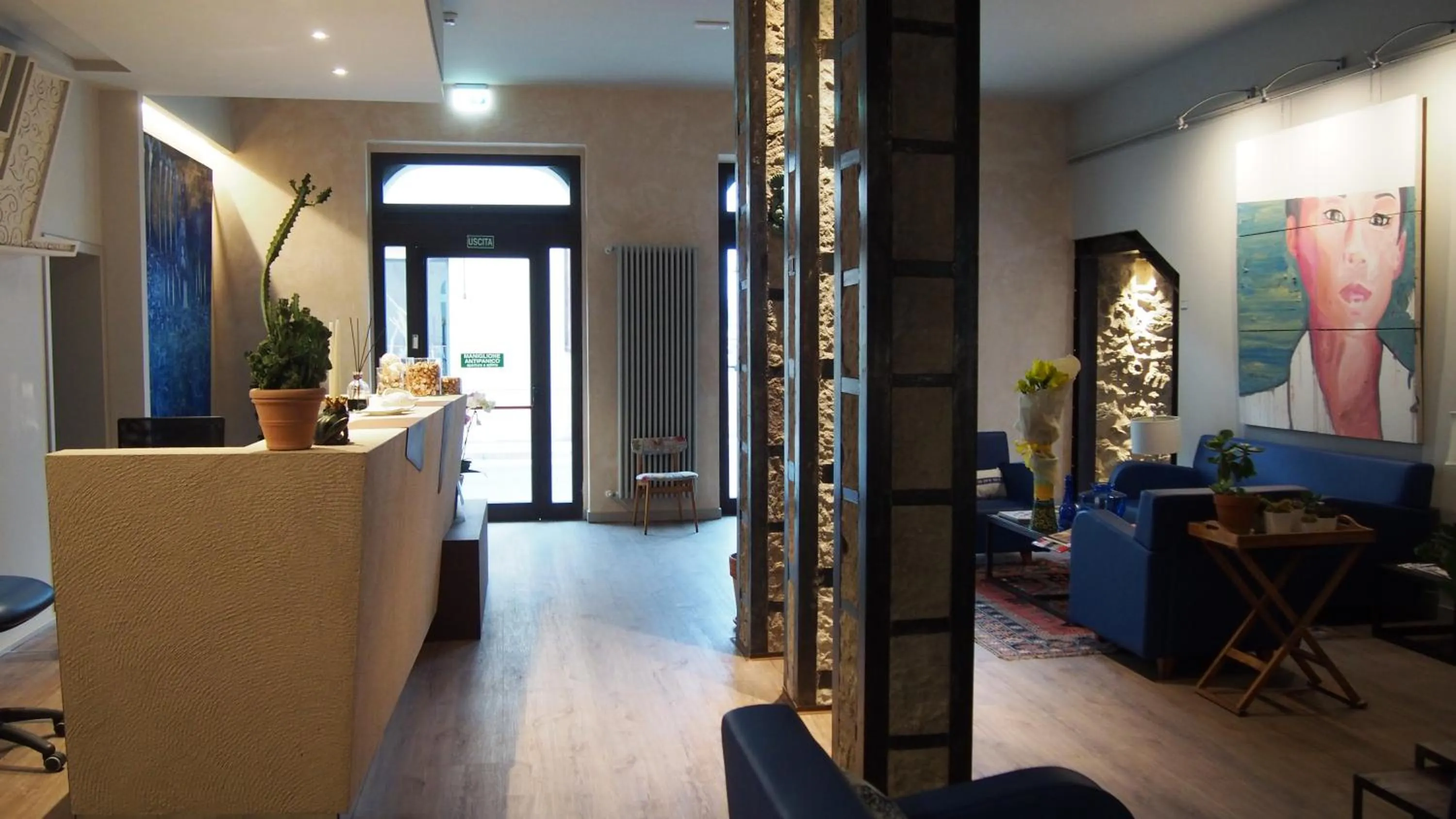 Lobby or reception in Hotel Lucerna