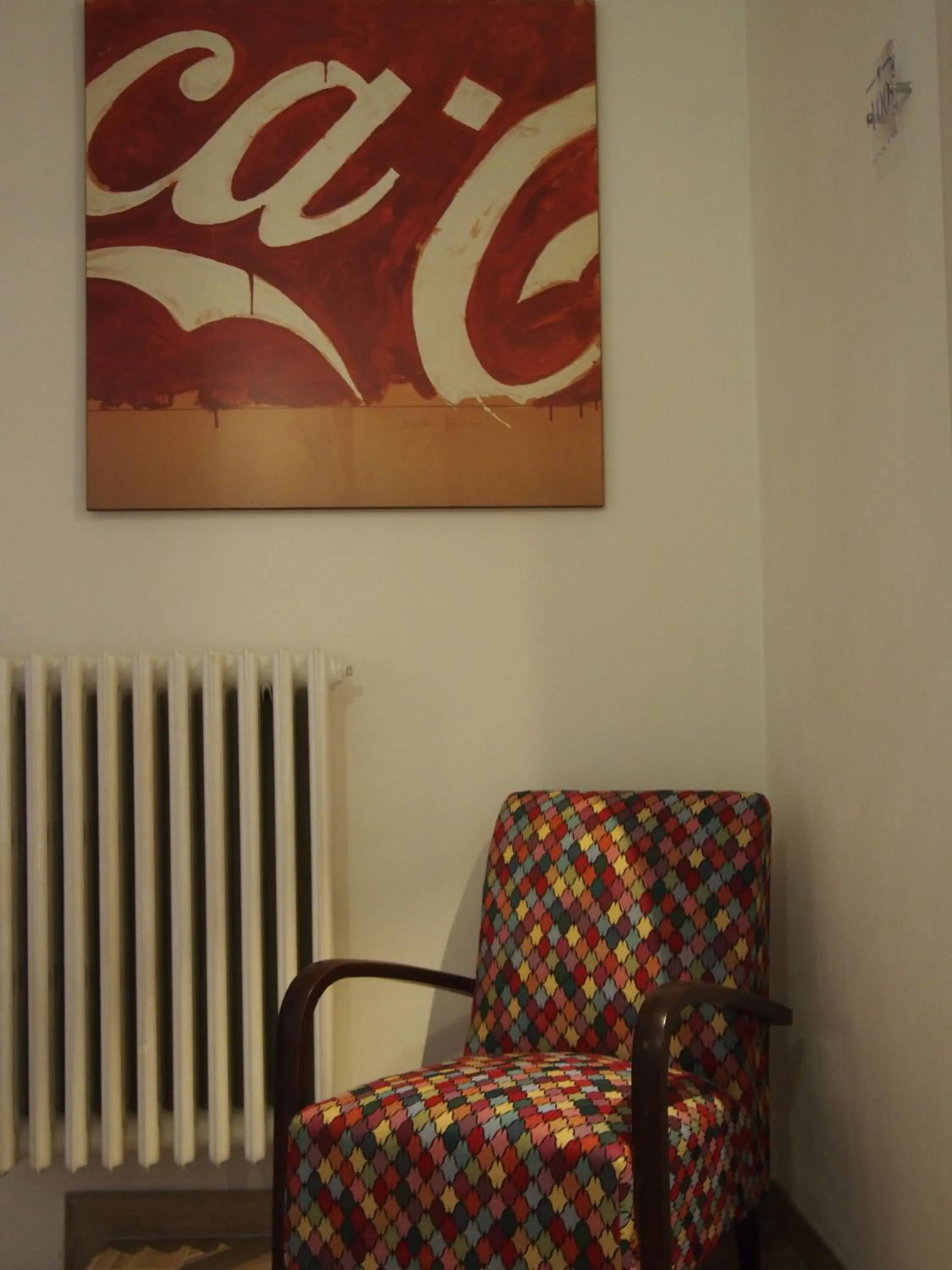 Communal lounge/ TV room in Hotel Lucerna