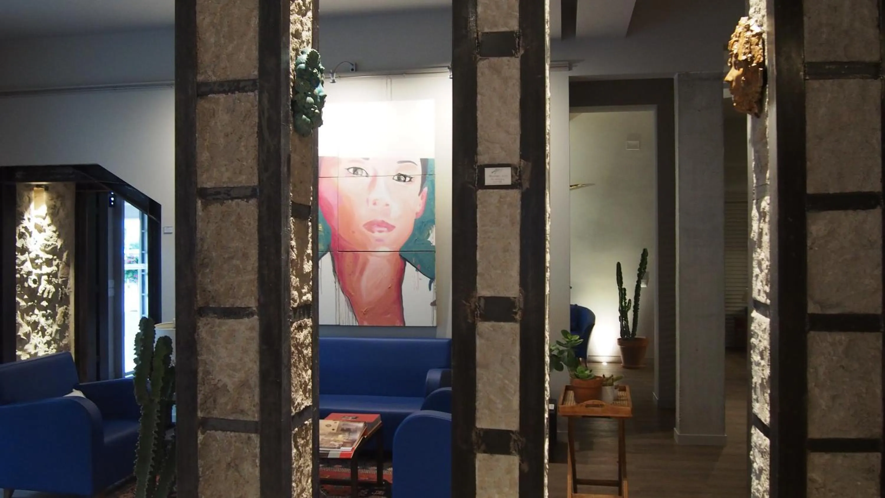 Lobby or reception in Hotel Lucerna