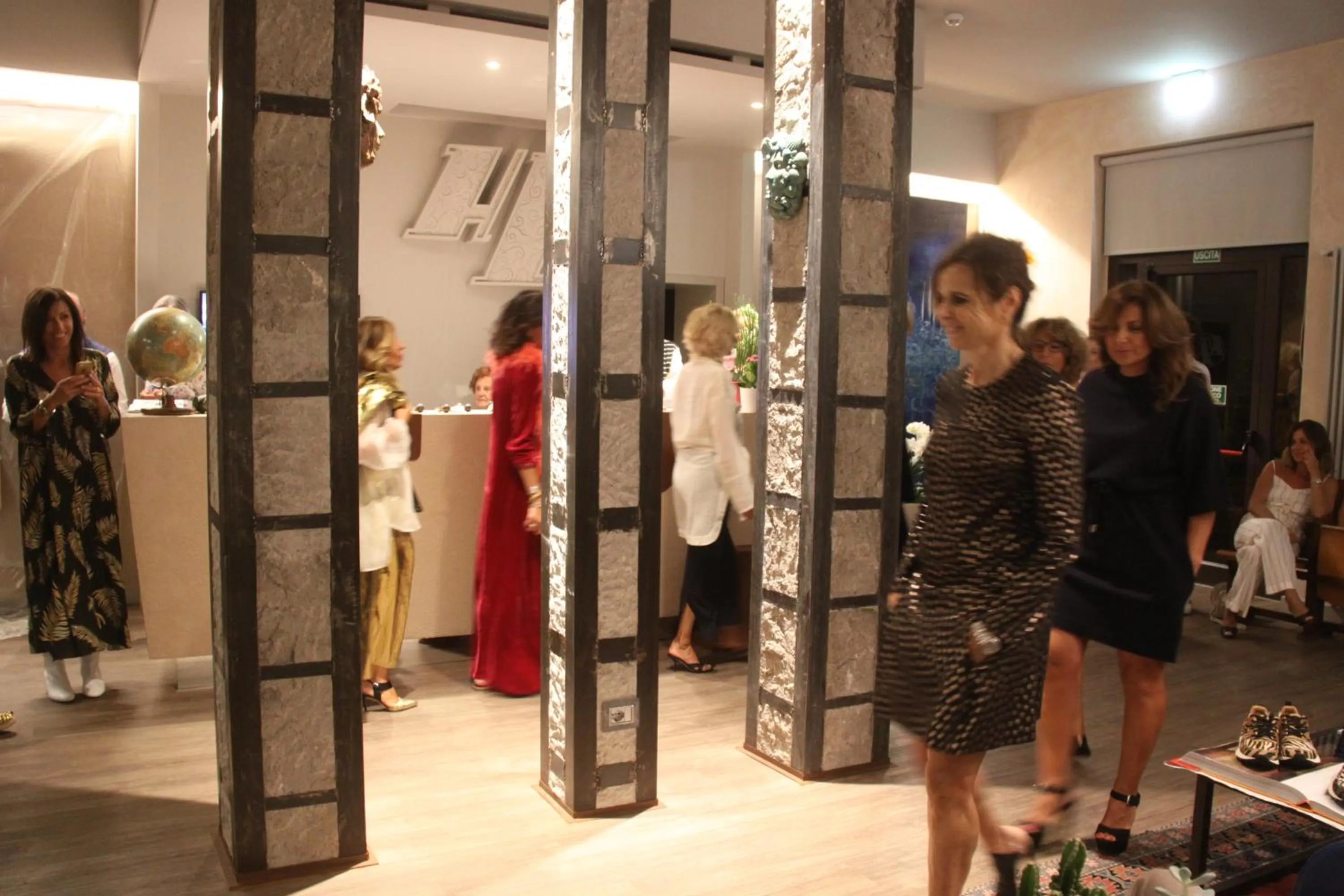 Evening entertainment in Hotel Lucerna