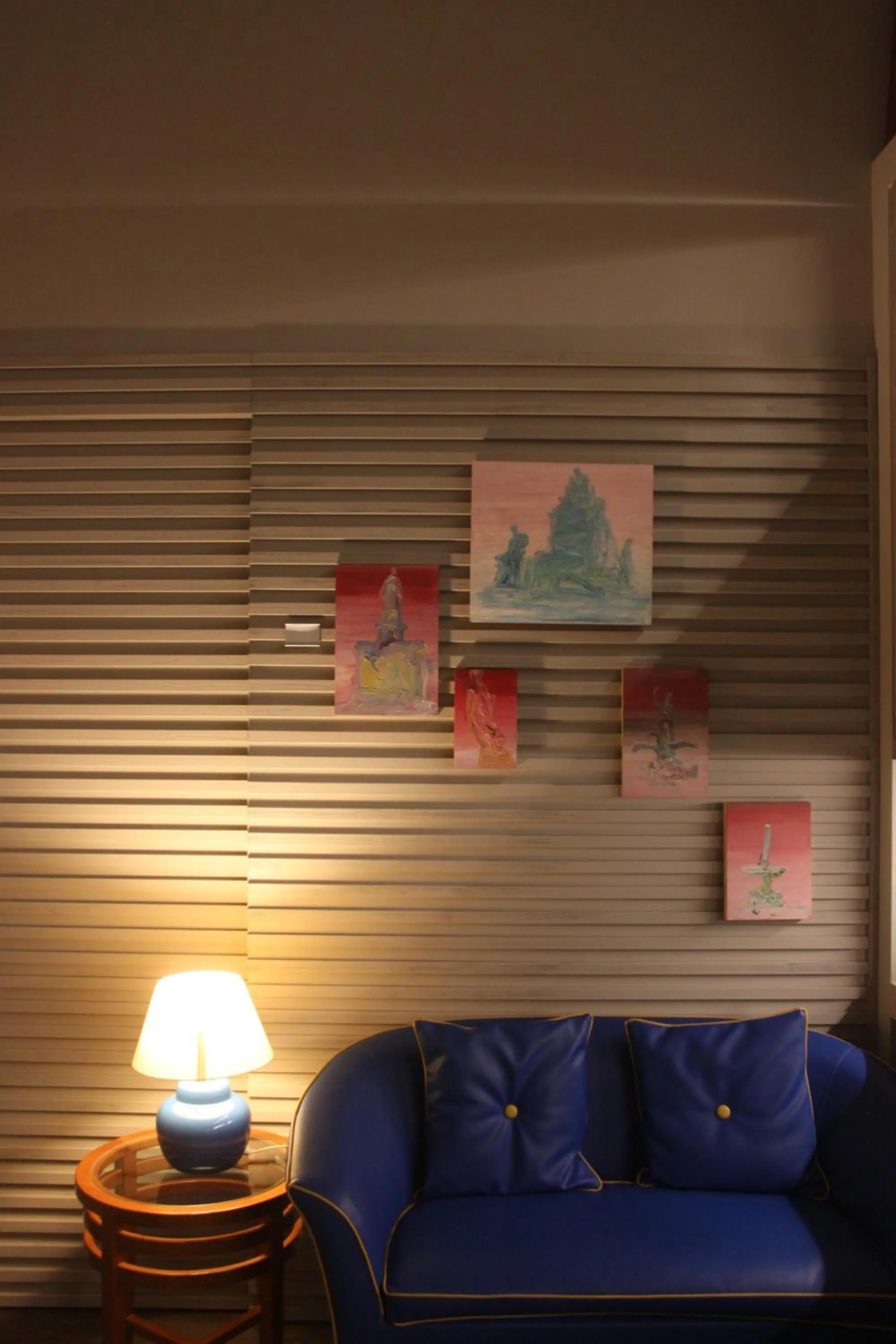 Decorative detail in Hotel Lucerna