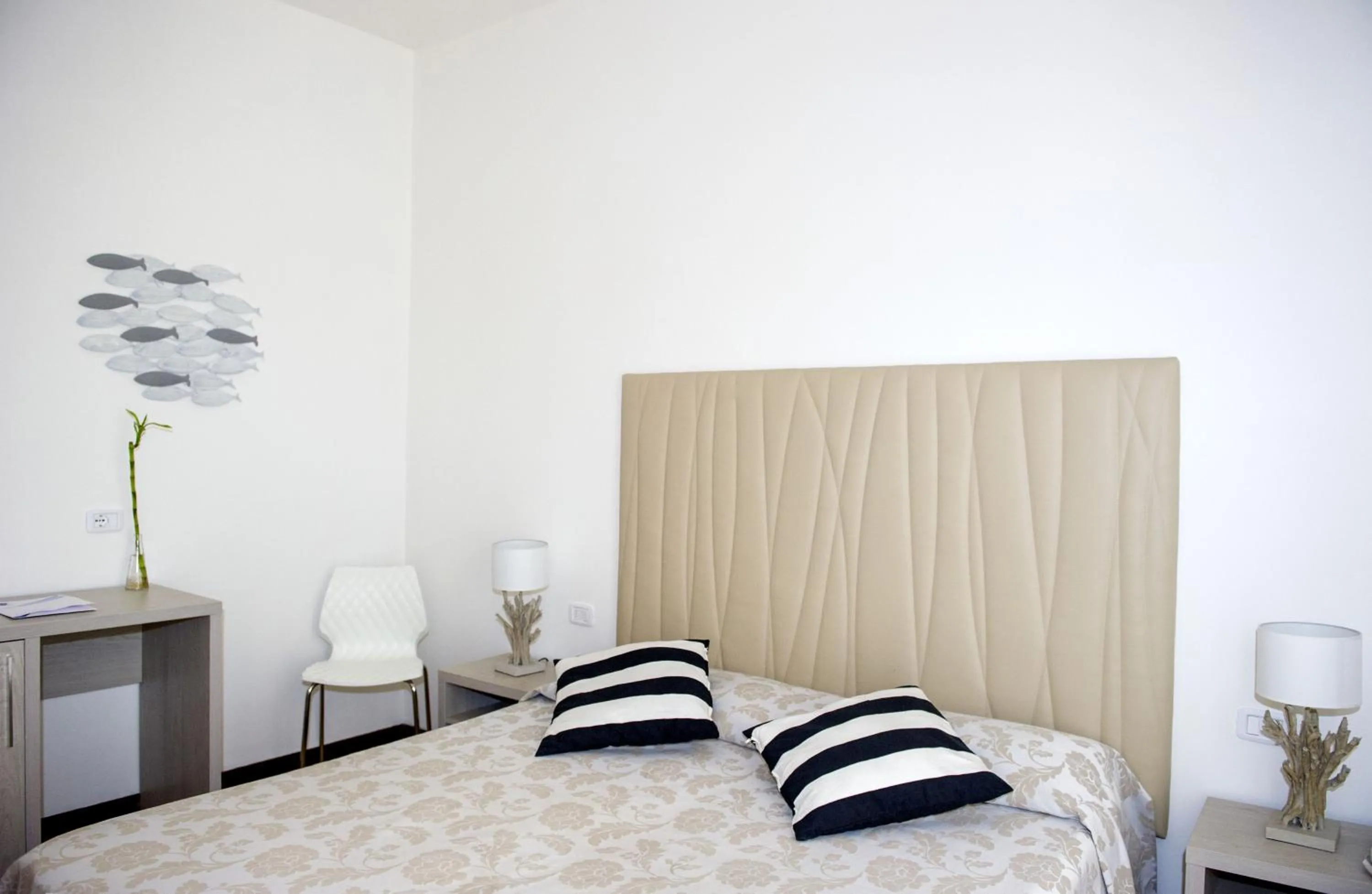 Bed in Hotel Lucerna