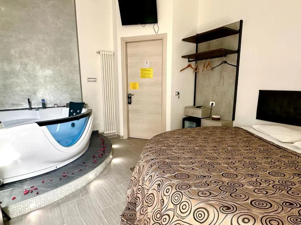 Bed in Il Quadrifoglio guesthouse