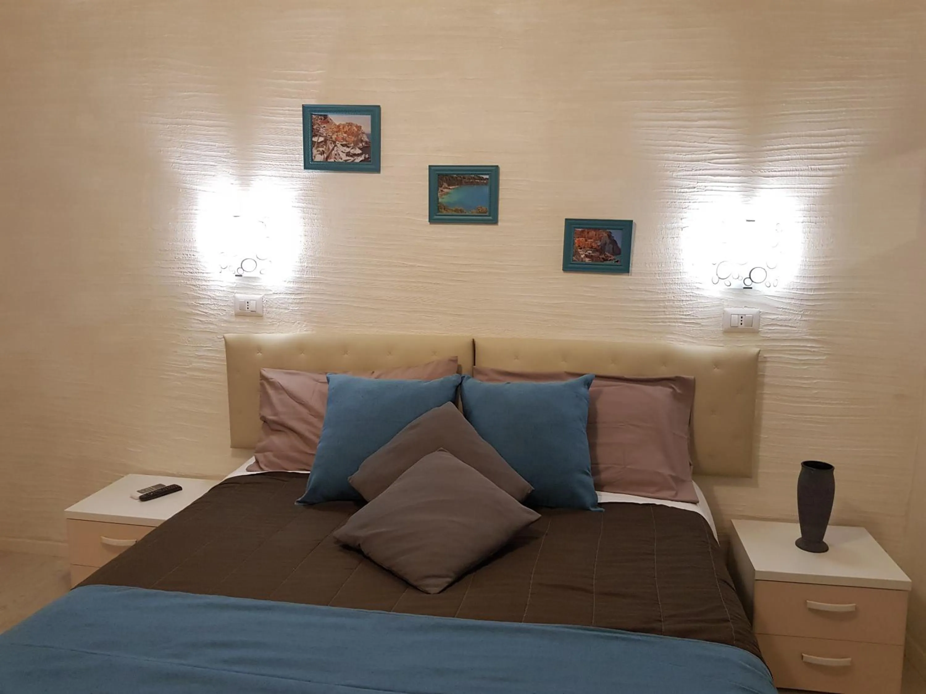 Bed in Il Quadrifoglio guesthouse