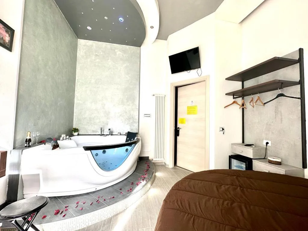 Bed in Il Quadrifoglio guesthouse