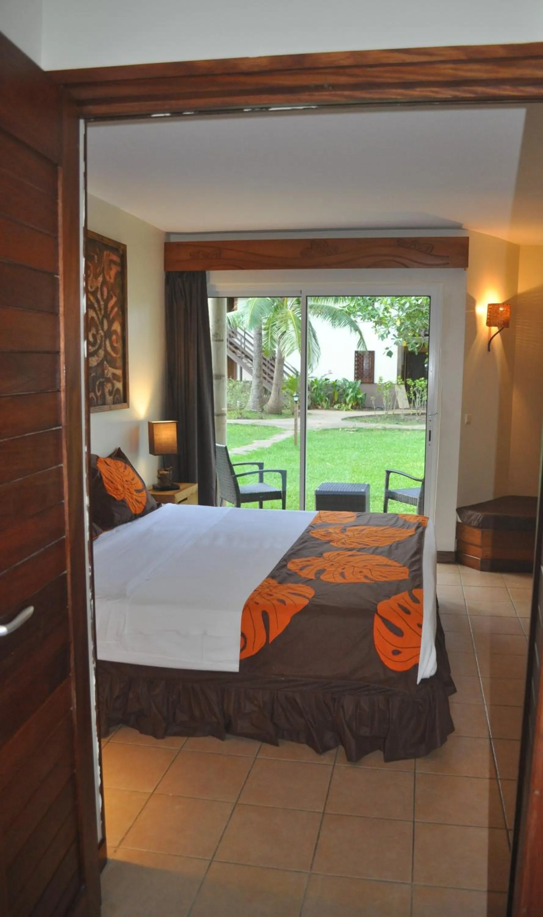 Bed in ROYAL BORA BORA